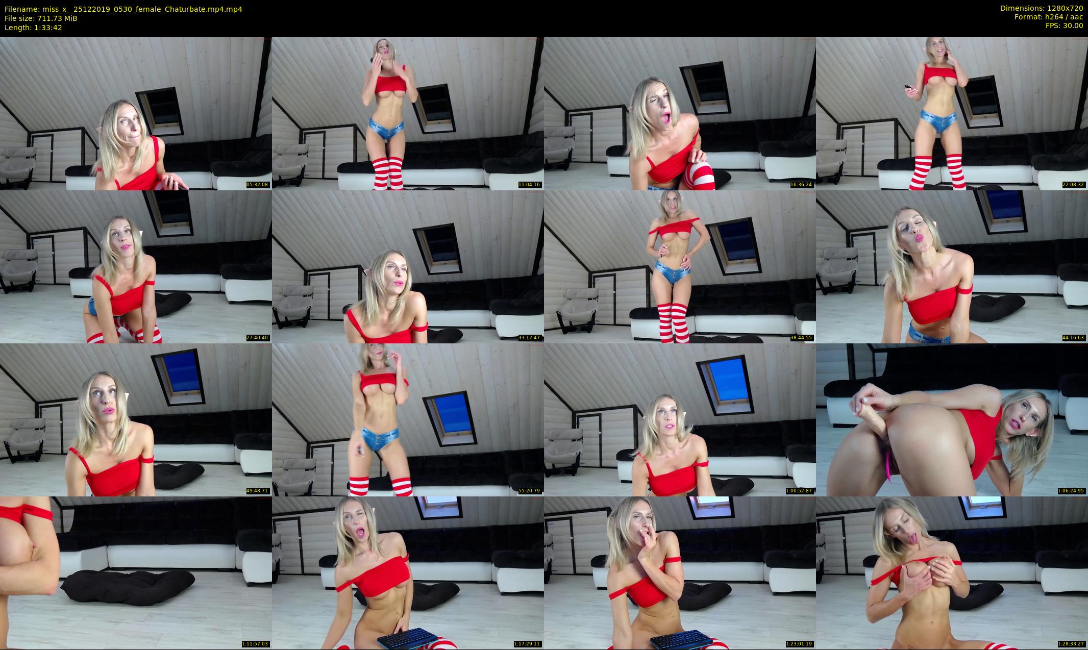 miss_x_ — 94 minute Chaturbate female cam show recording, 720p, Dec 25, 2019