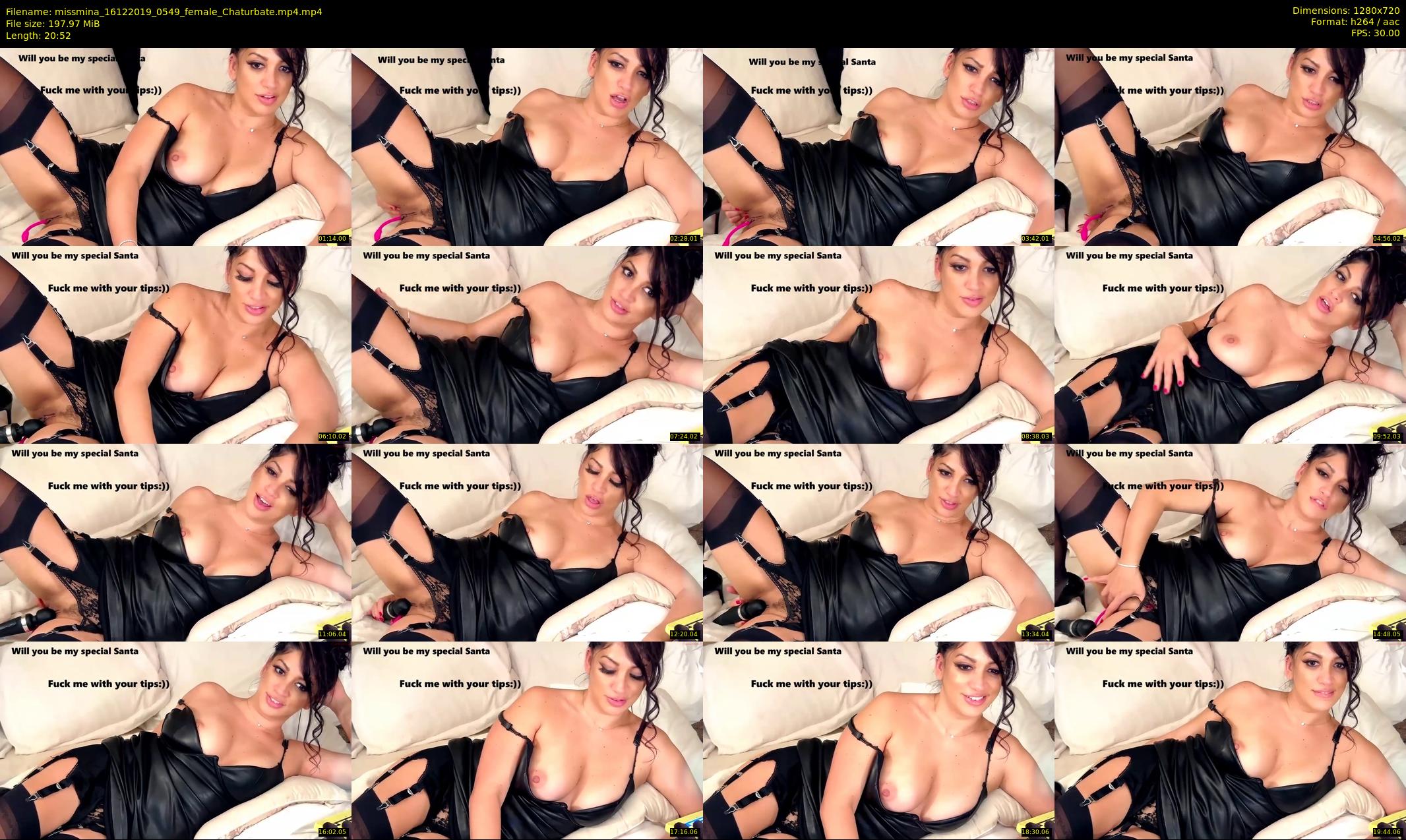 missmina — 21 minute Chaturbate female cam show recording, 720p, Dec 16, 2019