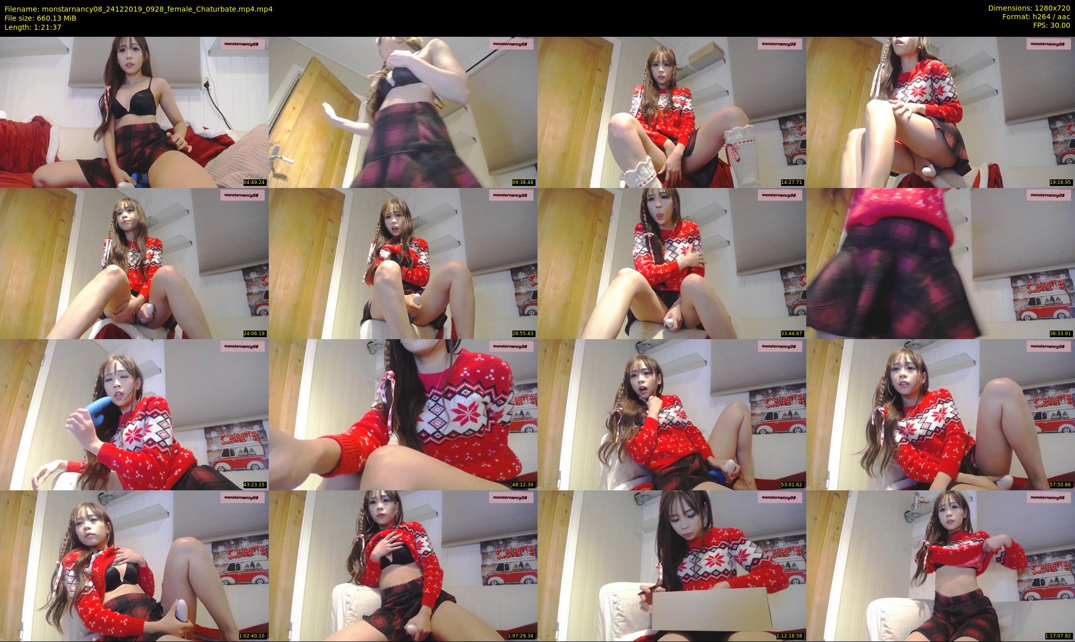 monstarnancy08 — 82 minute Chaturbate female cam show recording, 720p, Dec 24, 2019