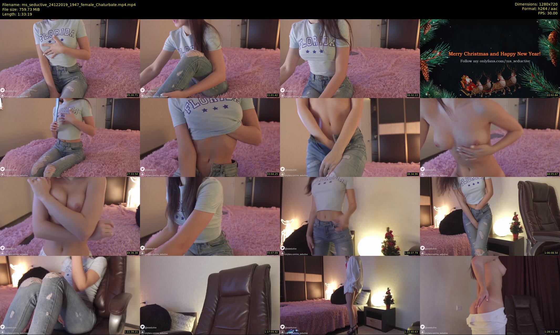 ms_seductive — 94 minute Chaturbate female cam show recording, 720p, Dec 24, 2019