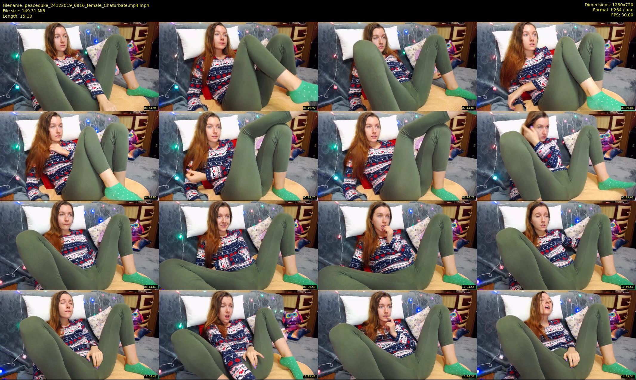 peaceduke — 16 minute Chaturbate female cam show recording, 720p, Dec 24, 2019