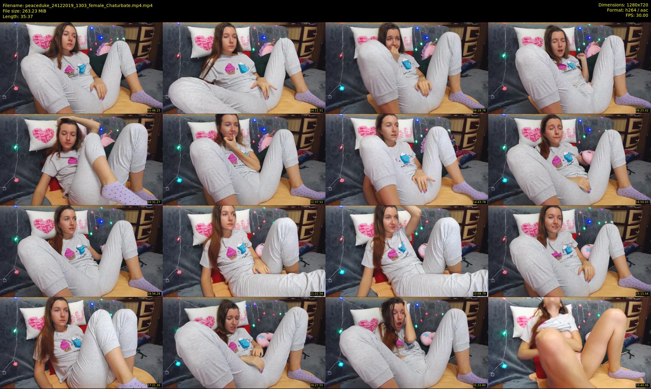 peaceduke — 36 minute Chaturbate female cam show recording, 720p, Dec 24, 2019