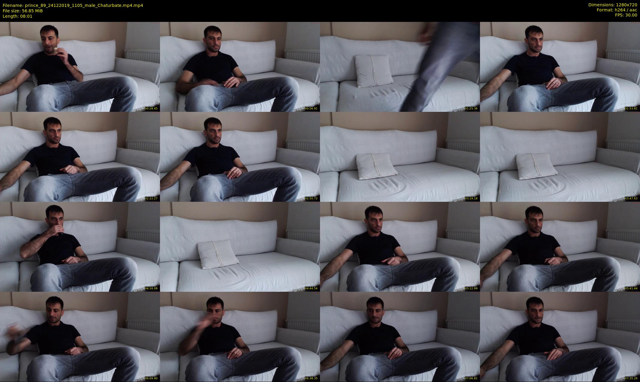 prince_89 — 9 minute Chaturbate male cam show recording, 720p, Dec 24, 2019