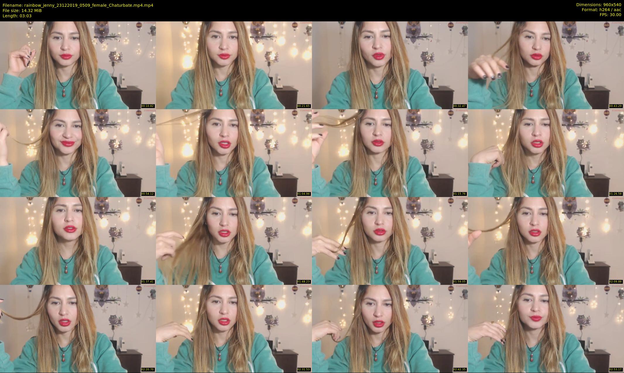 rainbow_jenny — 4 minute Chaturbate female cam show recording, 480p, Dec 23, 2019