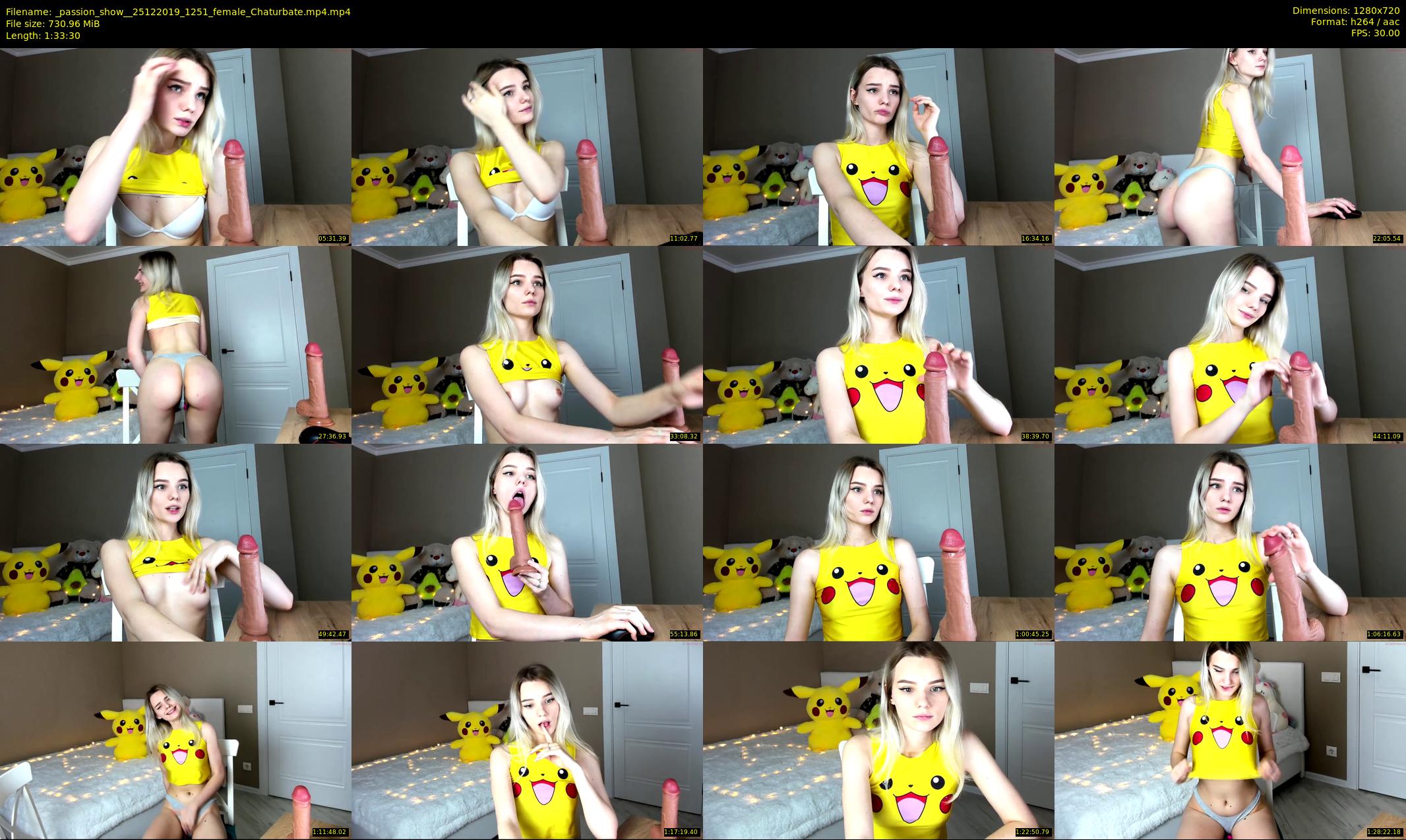 _passion_show_ — 94 minute Chaturbate couple cam show recording, 720p, Dec 25, 2019