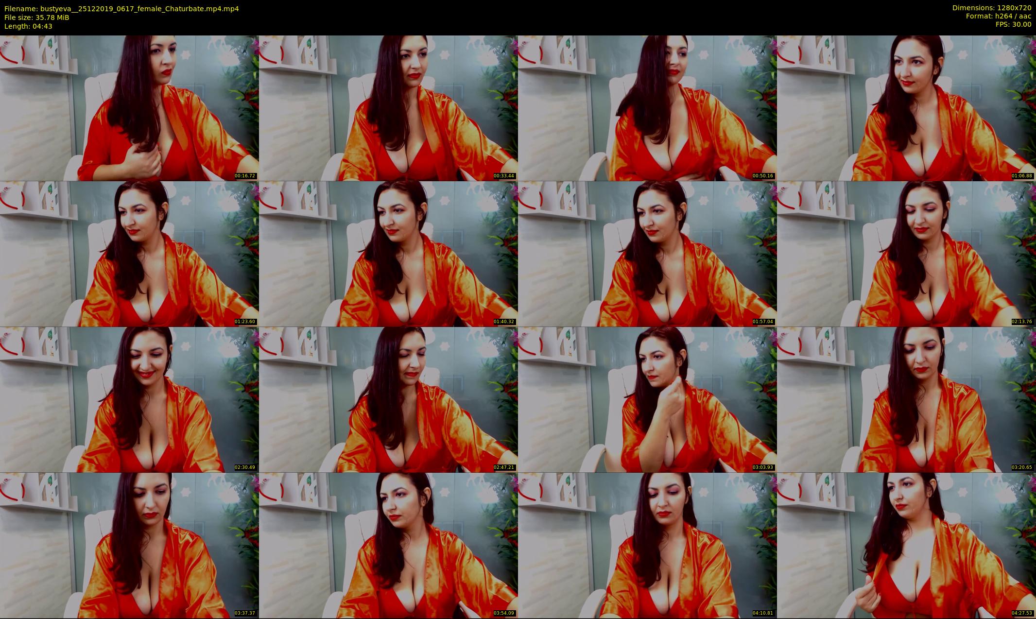 bustyeva_ — 5 minute Chaturbate female cam show recording, 720p, Dec 25, 2019