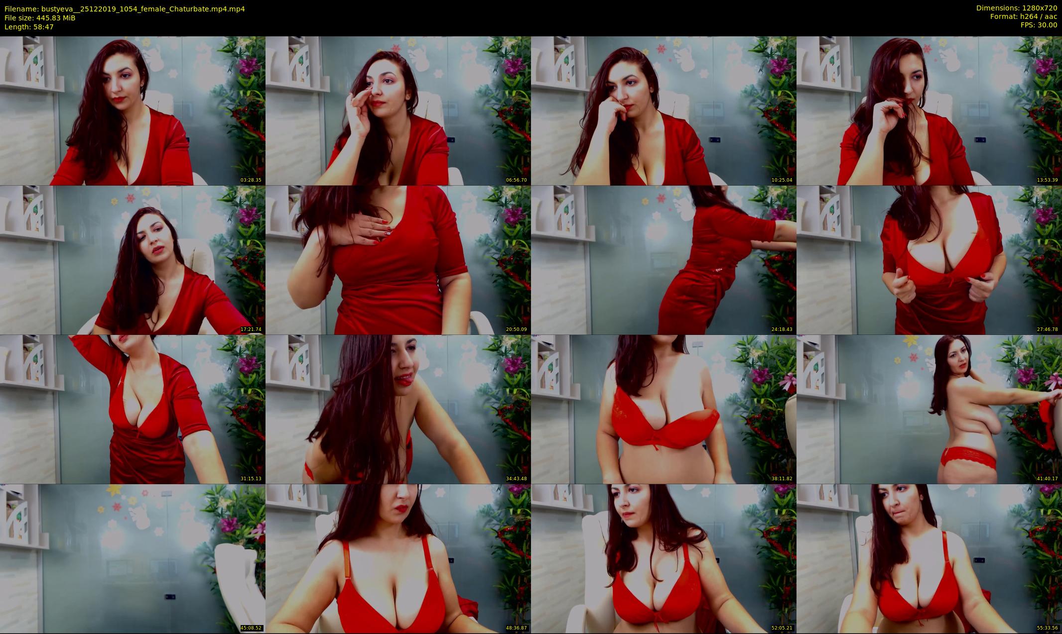 bustyeva_ — 59 minute Chaturbate female cam show recording, 720p, Dec 25, 2019