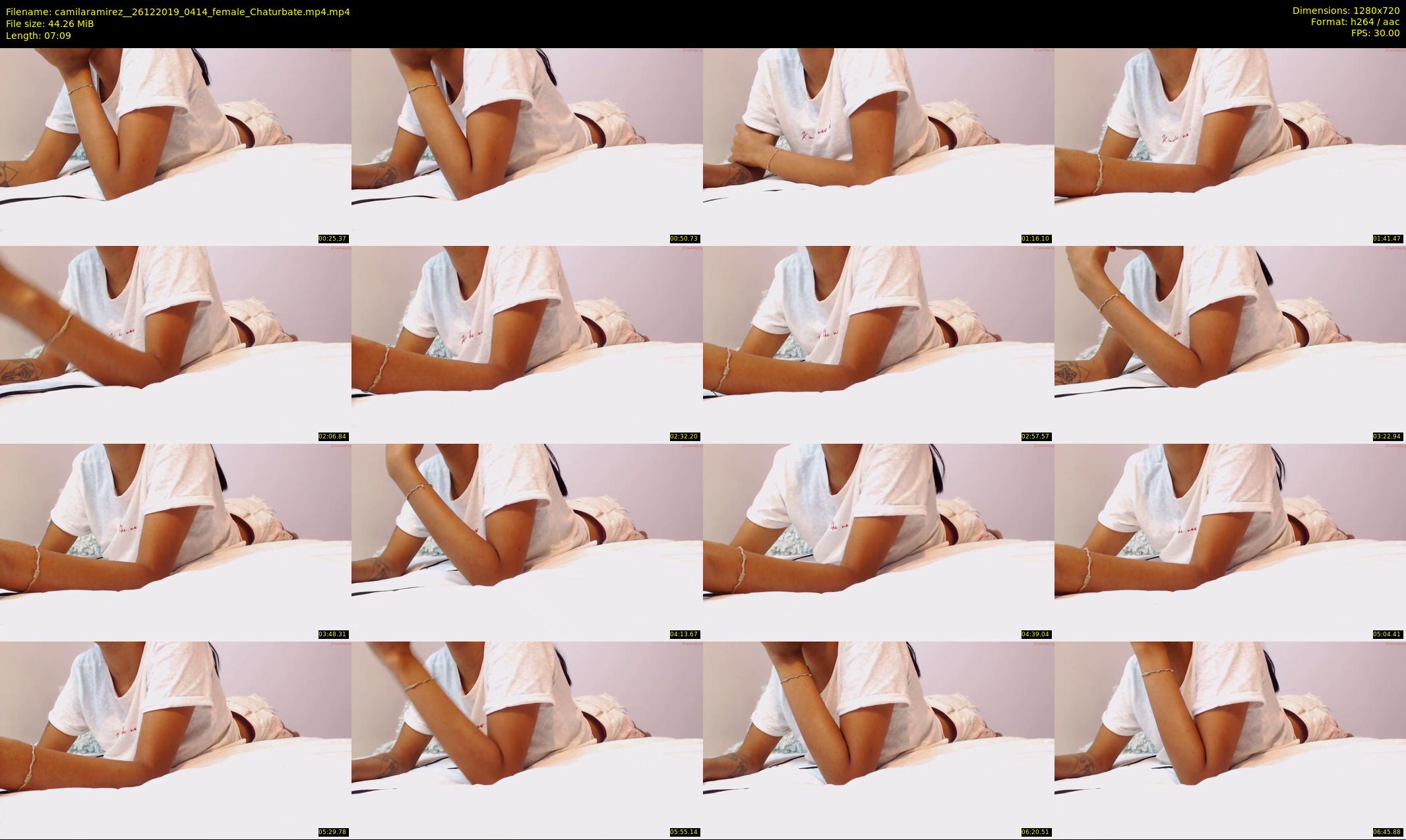 camilaramirez_ — 8 minute Chaturbate female cam show recording, 720p, Dec 26, 2019