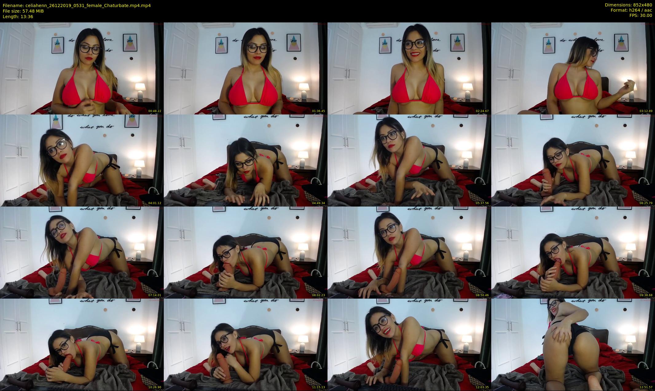 celiahenn — 14 minute Chaturbate female cam show recording, 480p, Dec 26, 2019