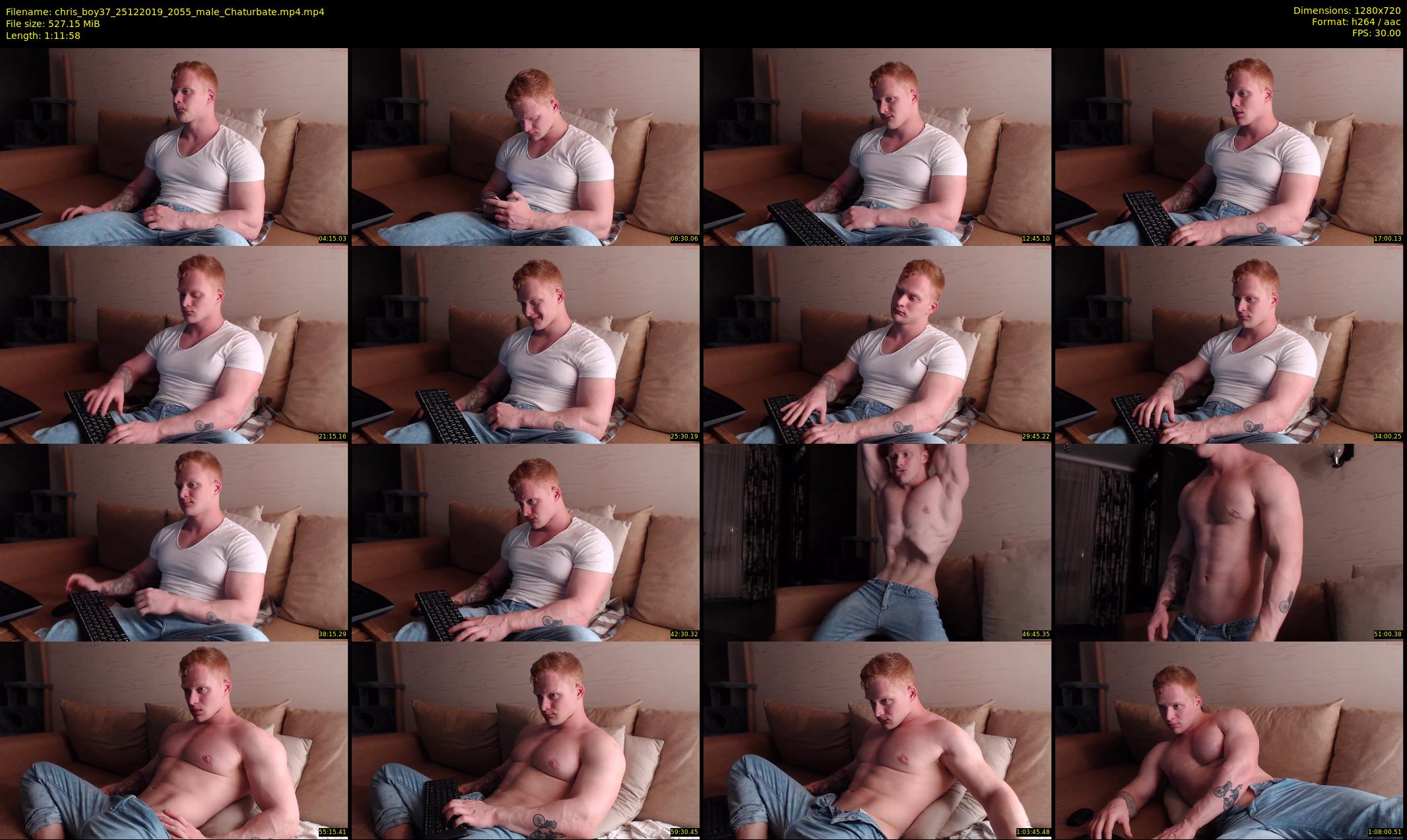 chris_boy37 — 72 minute Chaturbate male cam show recording, 720p, Dec 25, 2019