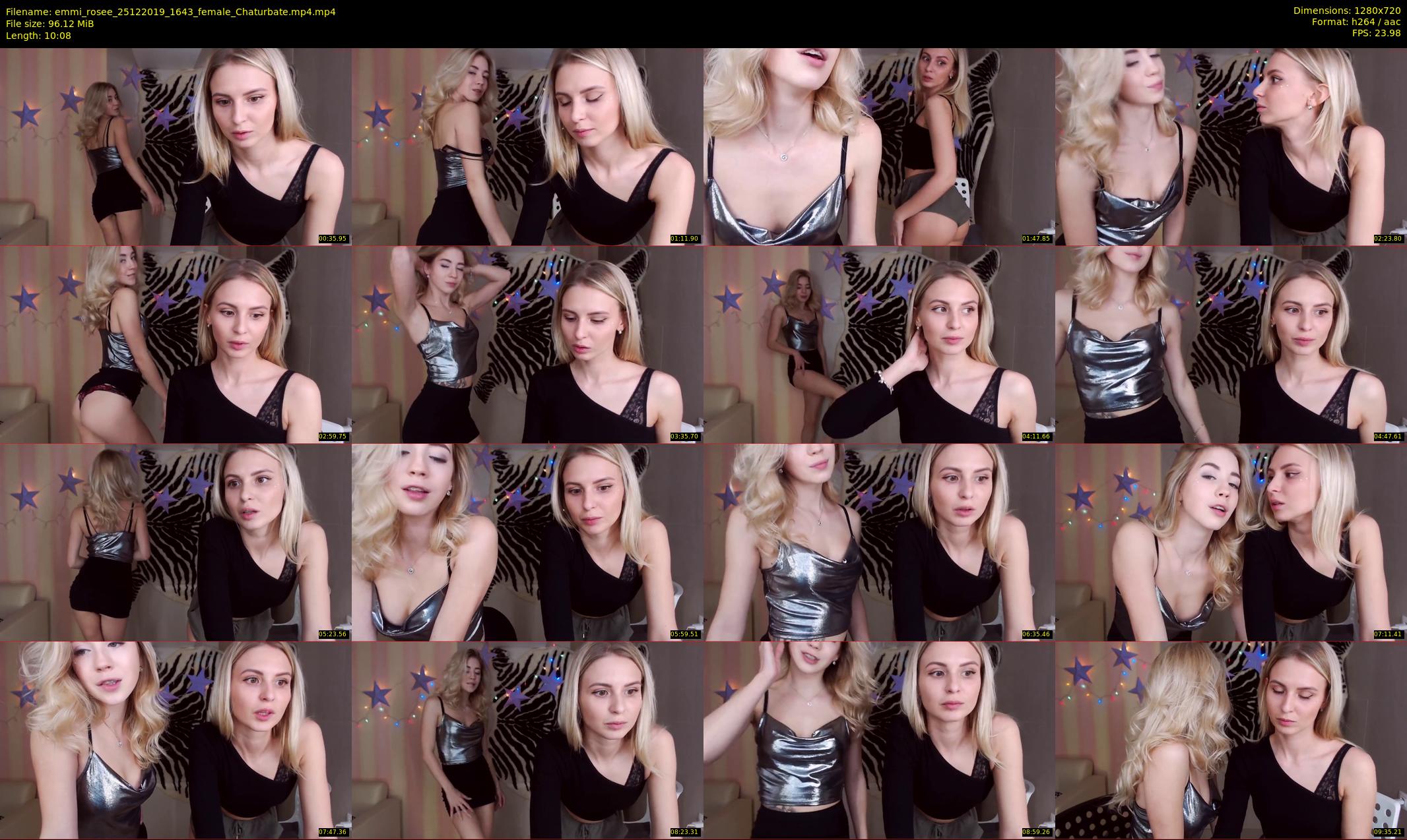 emmi_rosee — 11 minute Chaturbate female cam show recording, 720p, Dec 25, 2019