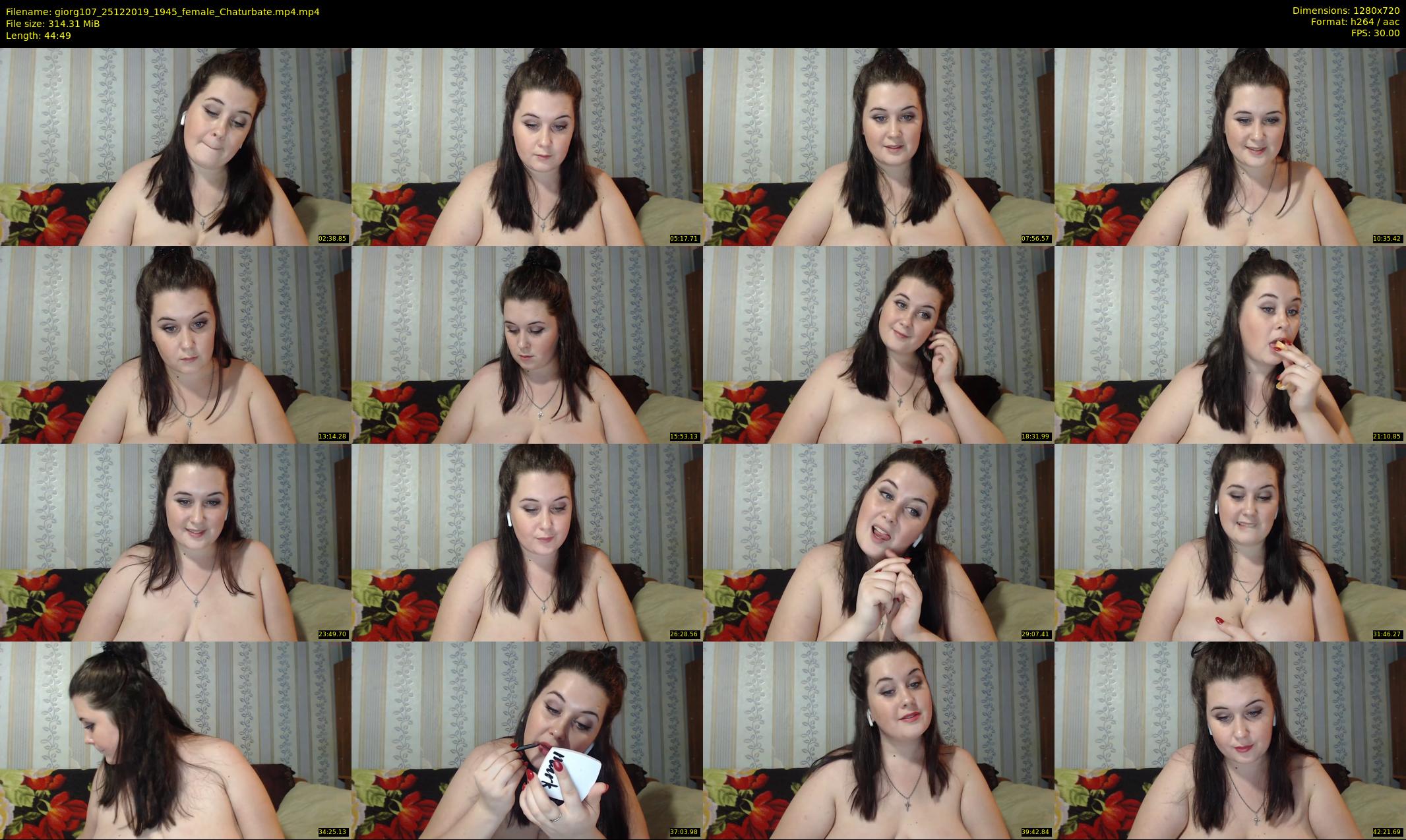 giorg107 — 45 minute Chaturbate couple cam show recording, 720p, Dec 25, 2019