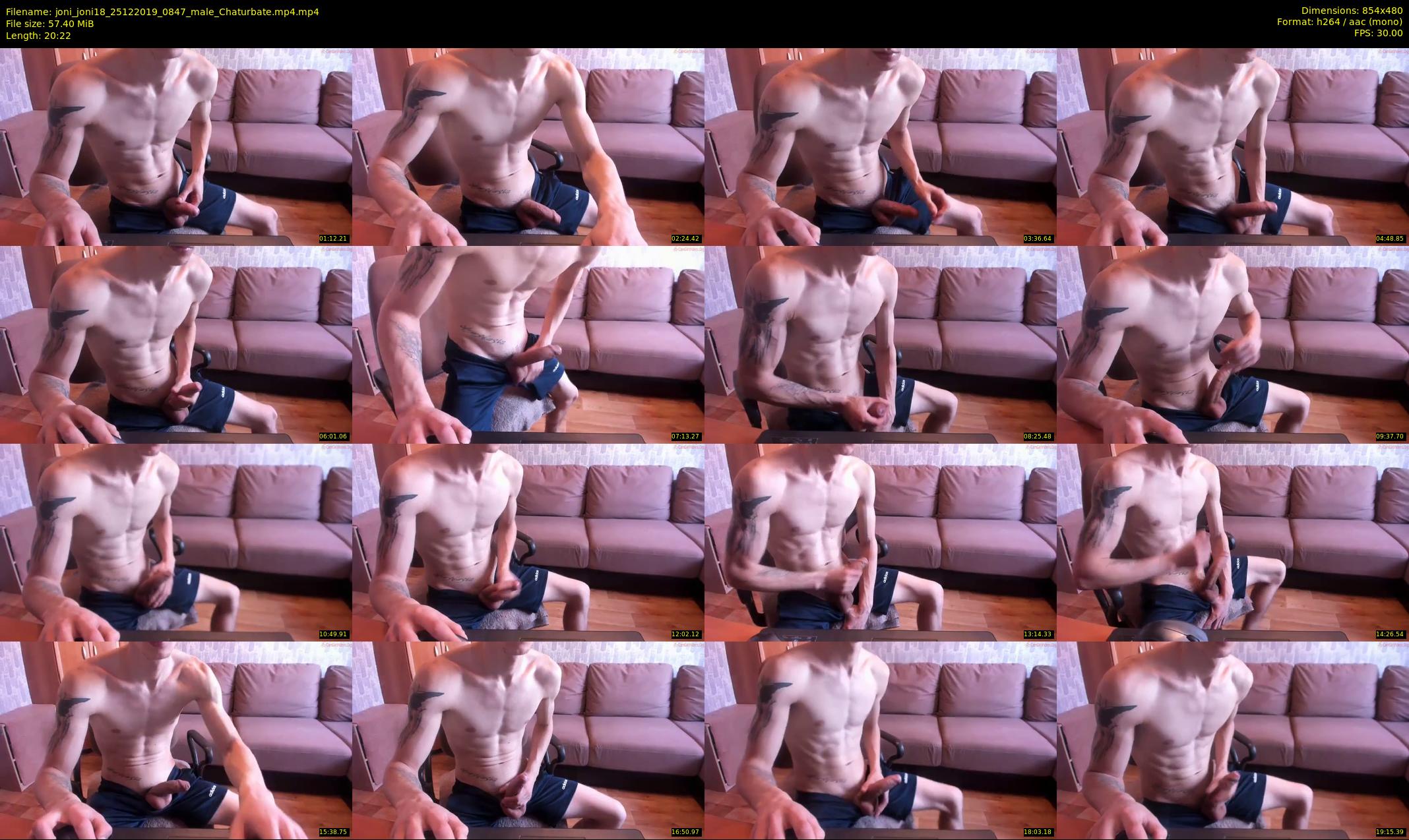 joni_joni18 — 21 minute Chaturbate male cam show recording, 480p, Dec 25, 2019