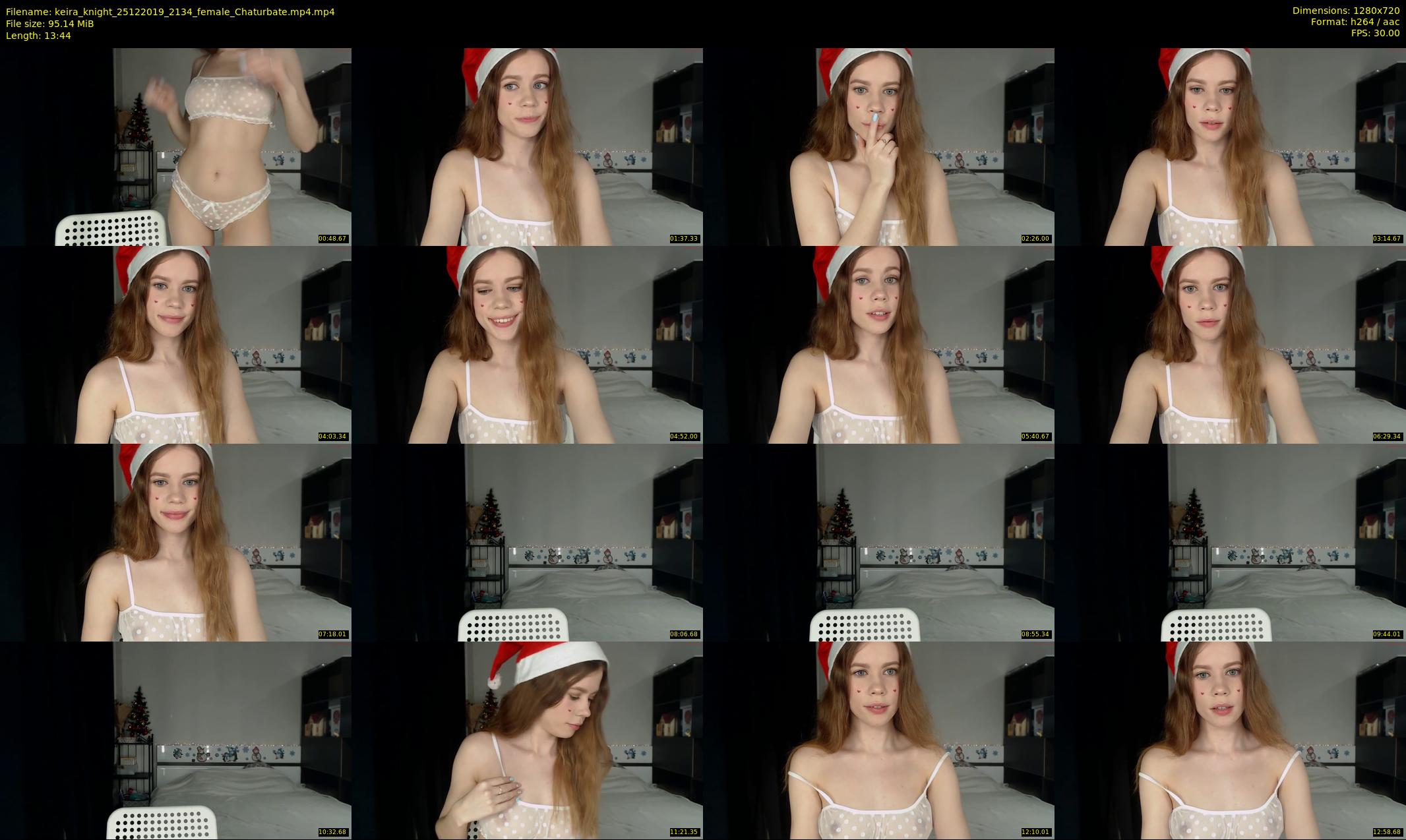 keira_knight — 14 minute Chaturbate female cam show recording, 720p, Dec 25, 2019