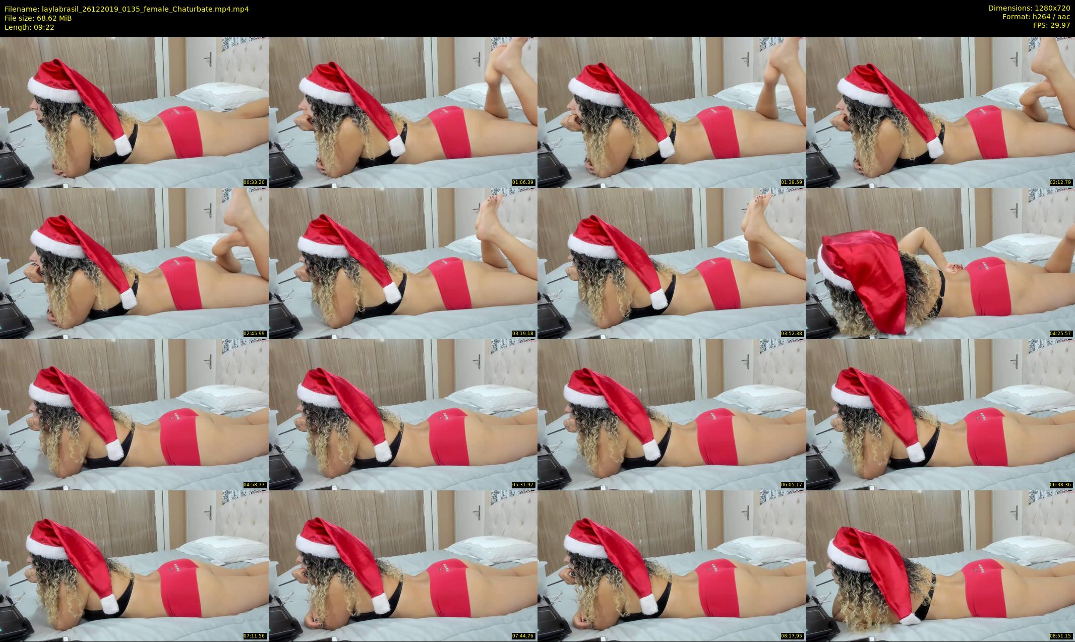 laylabrasil — 10 minute Chaturbate female cam show recording, 720p, Dec 26, 2019