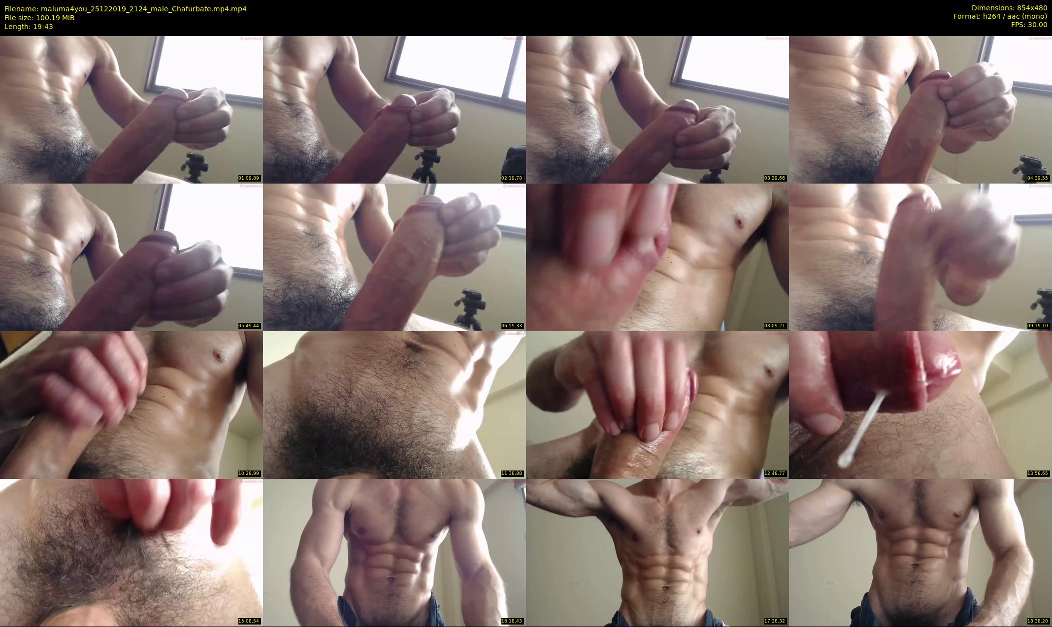 maluma4you — 20 minute Chaturbate male cam show recording, 480p, Dec 25, 2019
