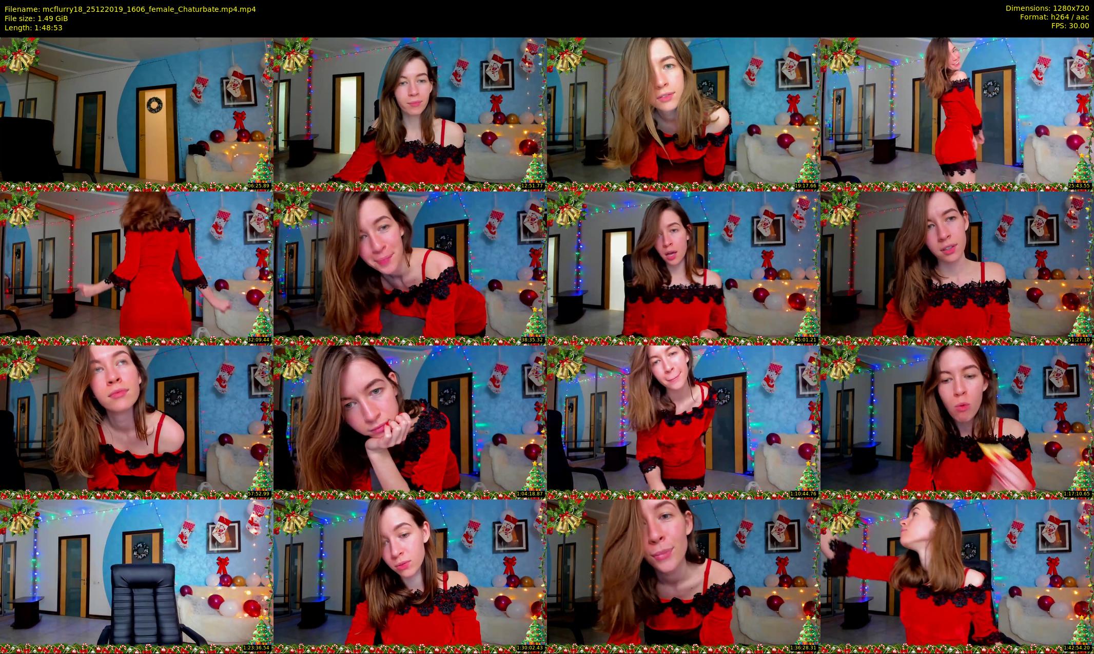 mcflurry18 — 109 minute Chaturbate female cam show recording, 720p, Dec 25, 2019