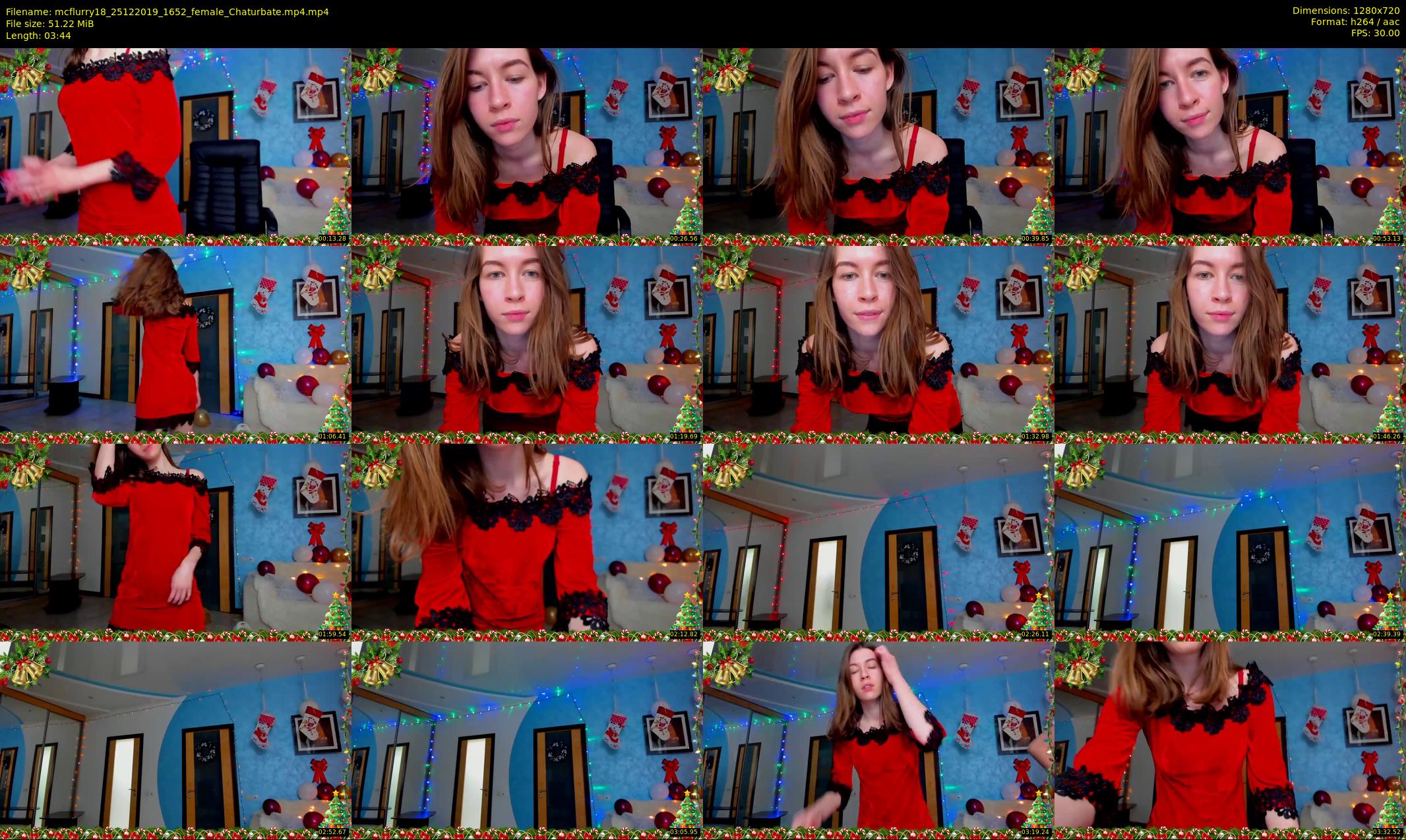 mcflurry18 — 4 minute Chaturbate female cam show recording, 720p, Dec 25, 2019