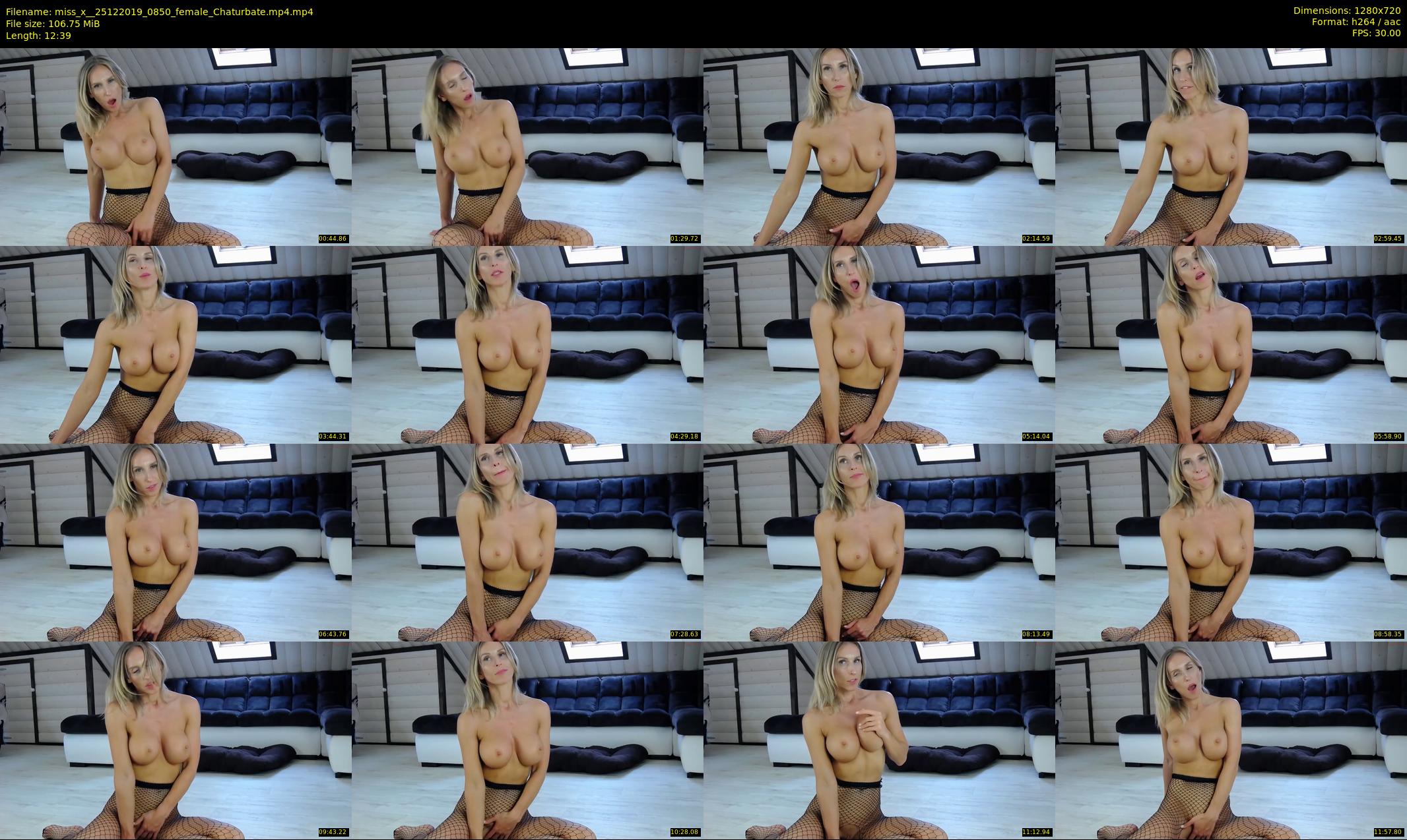 miss_x_ — 13 minute Chaturbate female cam show recording, 720p, Dec 25, 2019