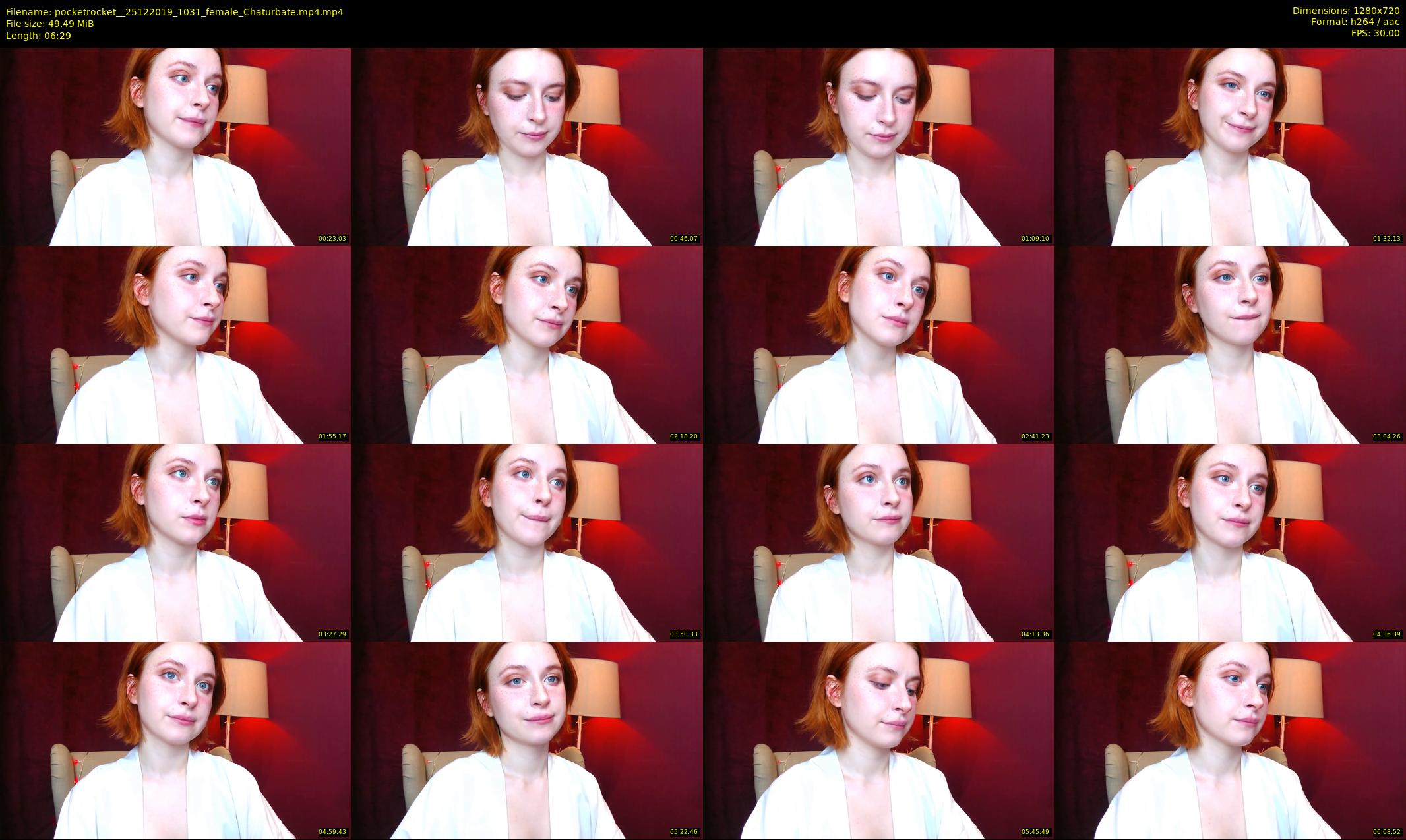 pocketrocket_ — 7 minute Chaturbate female cam show recording, 720p, Dec 25, 2019