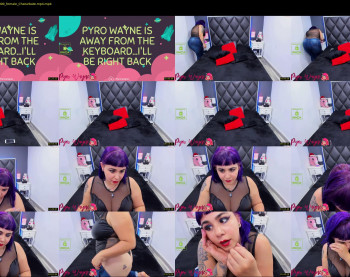 pyrowayne — 24 minute Chaturbate female cam show recording, 720p, Dec 26, 2019