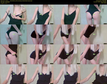 token___ — 20 minute Chaturbate female cam show recording, 480p, Dec 25, 2019