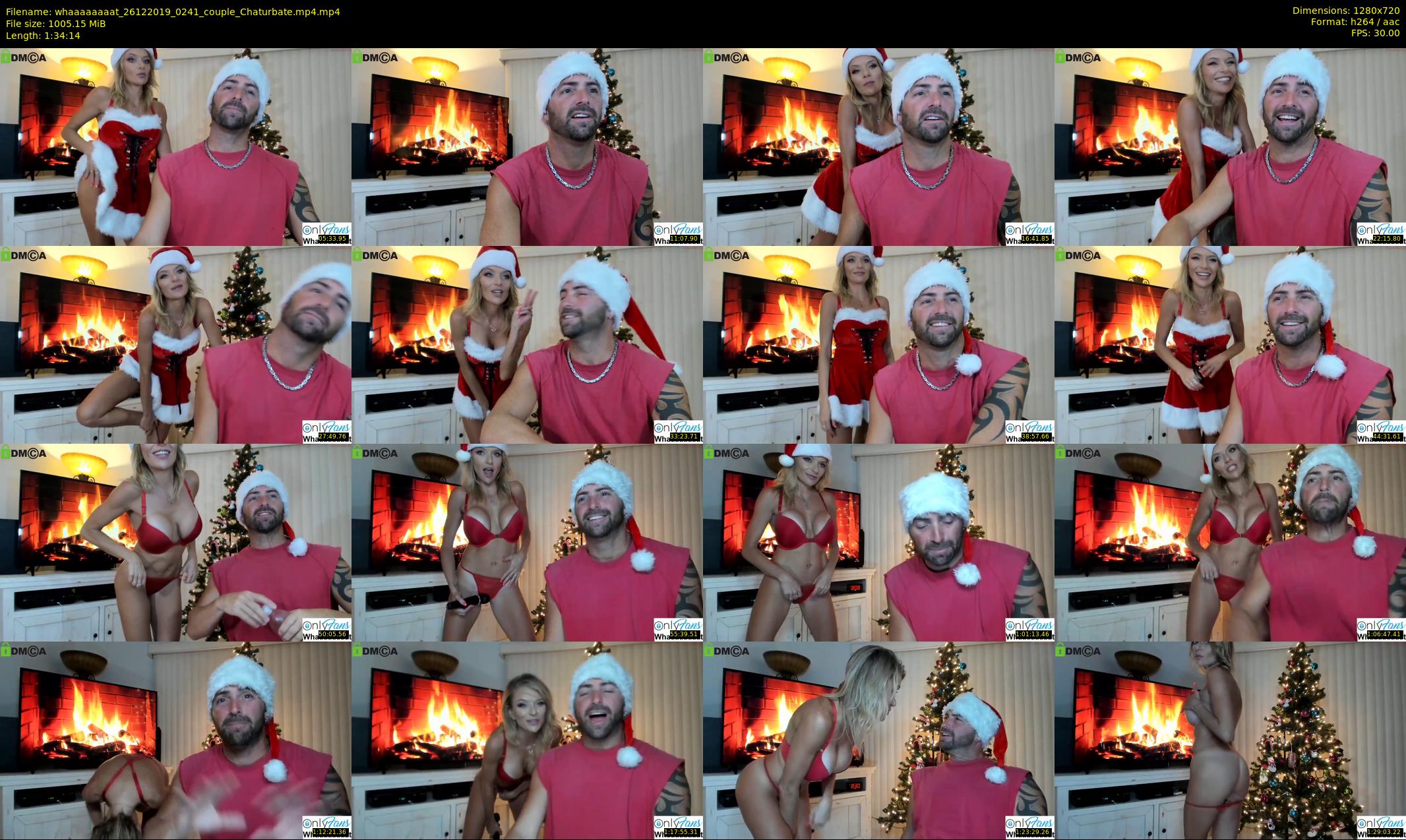 whaaaaaaaat — 95 minute Chaturbate couple cam show recording, 720p, Dec 26, 2019