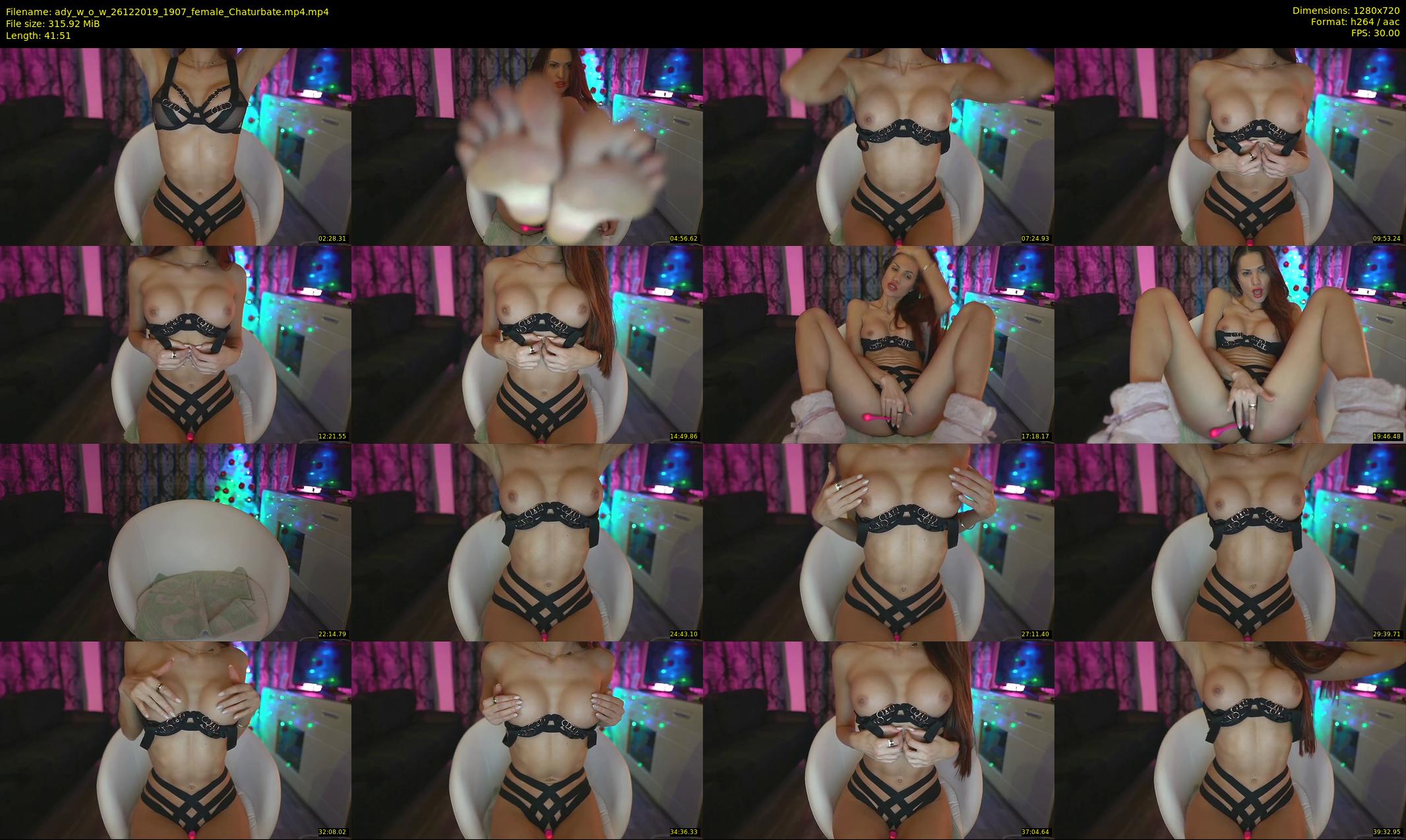 ady_w_o_w — 42 minute Chaturbate female cam show recording, 720p, Dec 26, 2019