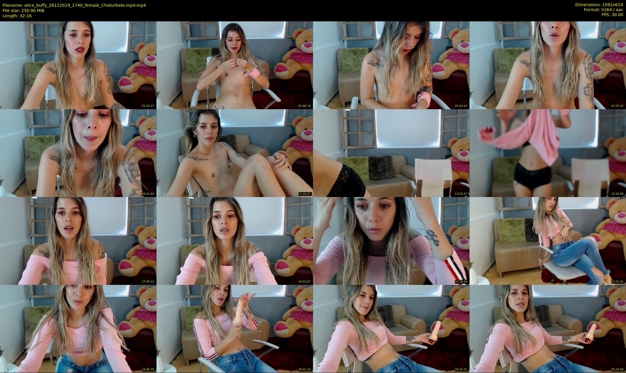 alice_buffy — 33 minute Chaturbate female cam show recording, 480p, Dec 26, 2019