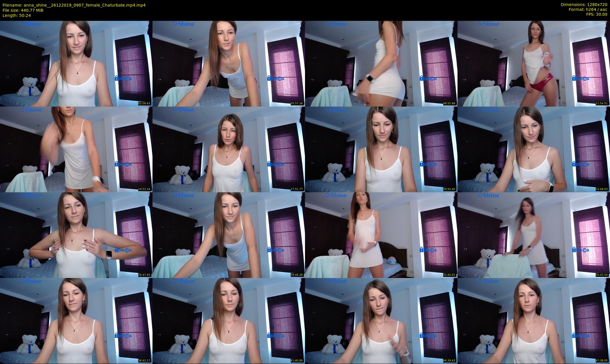 anna_shine_ — 51 minute Chaturbate female cam show recording, 720p, Dec 26, 2019