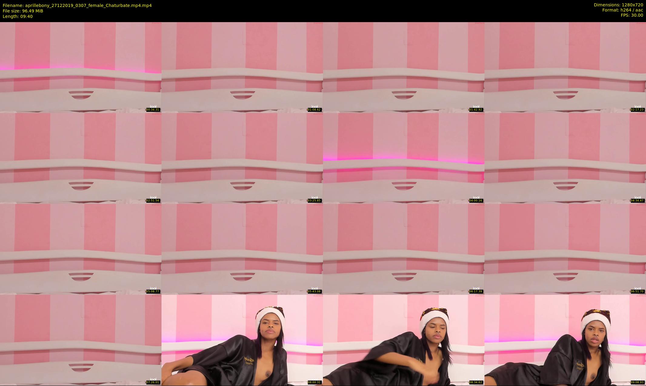 aprillebony — 10 minute Chaturbate female cam show recording, 720p, Dec 27, 2019