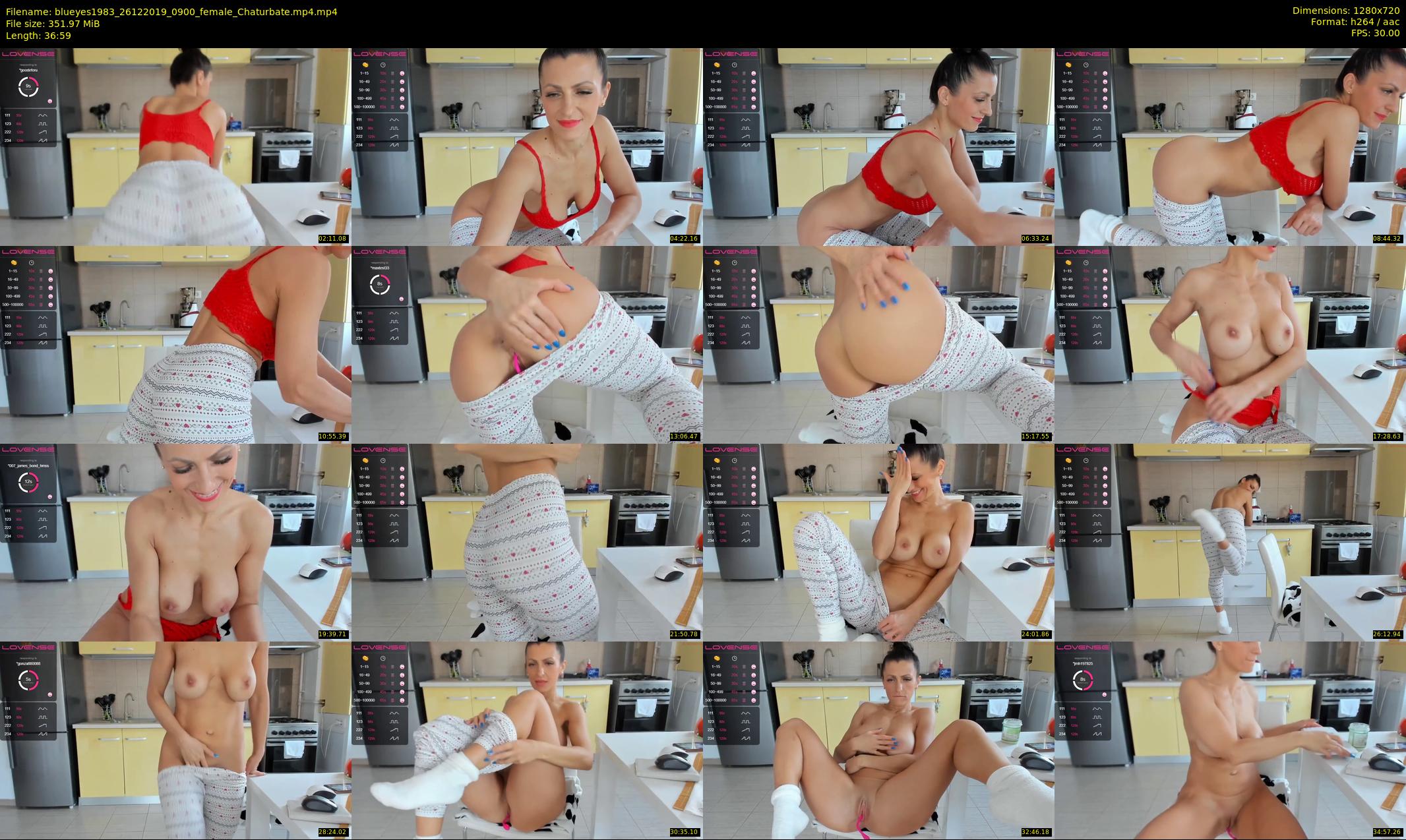 blueyes1983 — 37 minute Chaturbate female cam show recording, 720p, Dec 26, 2019