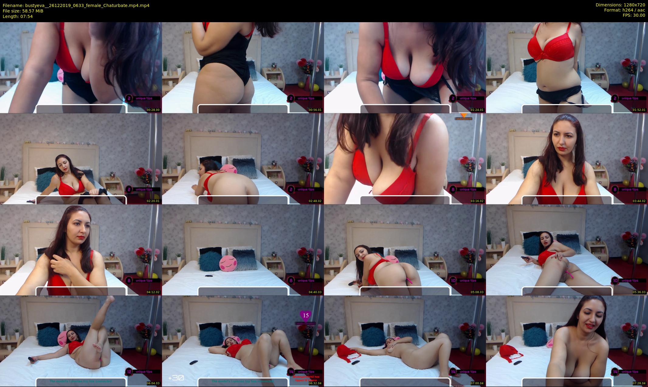 bustyeva_ — 8 minute Chaturbate female cam show recording, 720p, Dec 26, 2019