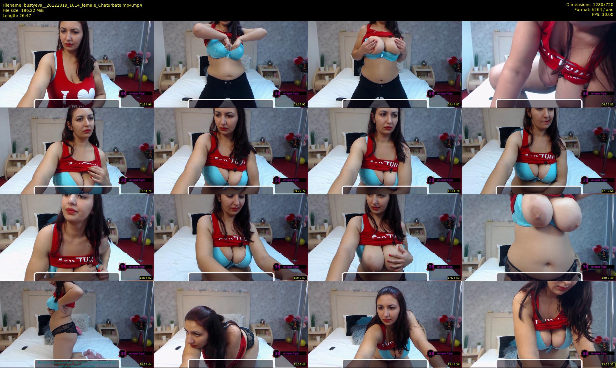 bustyeva_ — 27 minute Chaturbate female cam show recording, 720p, Dec 26, 2019