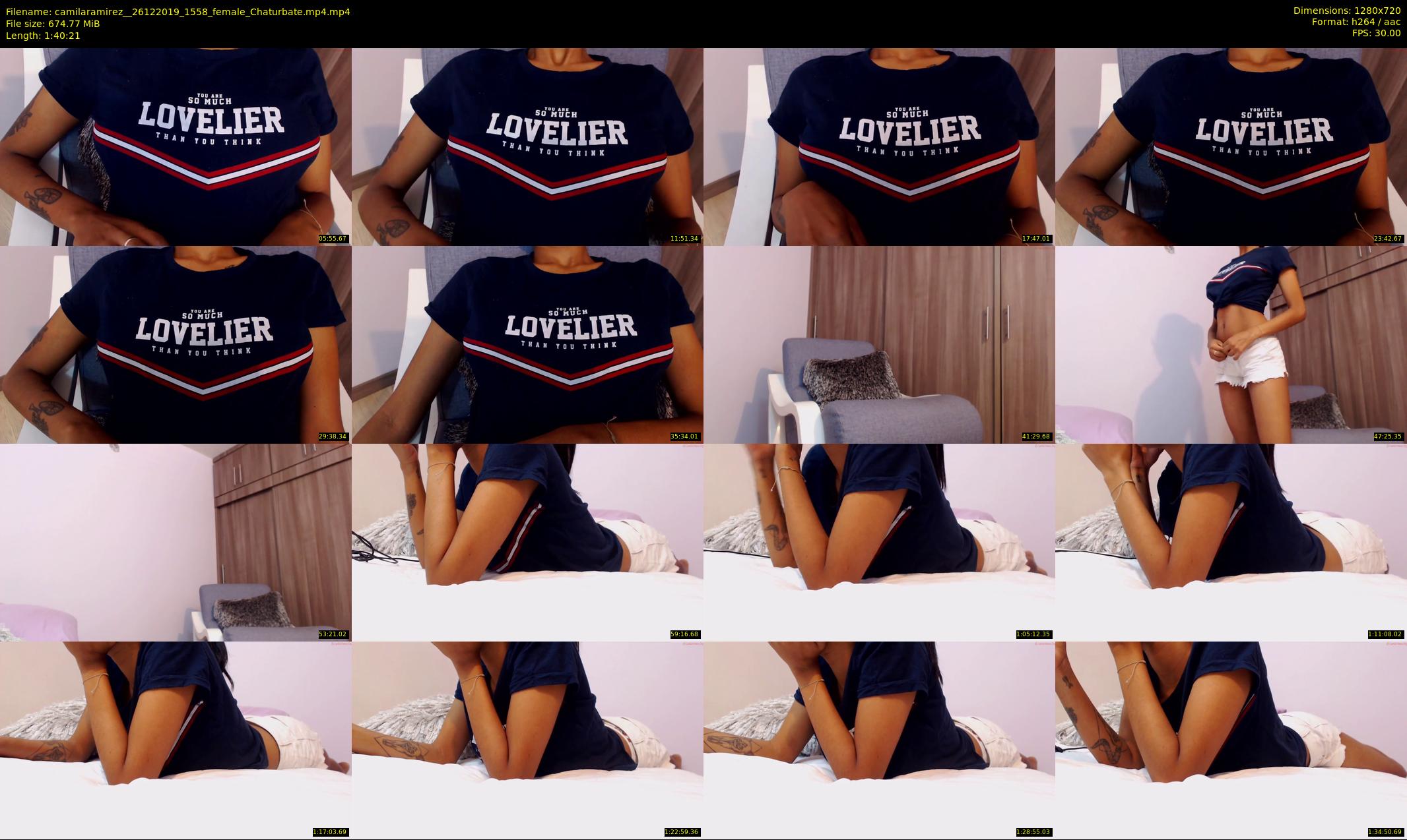 camilaramirez_ — 101 minute Chaturbate female cam show recording, 720p, Dec 26, 2019