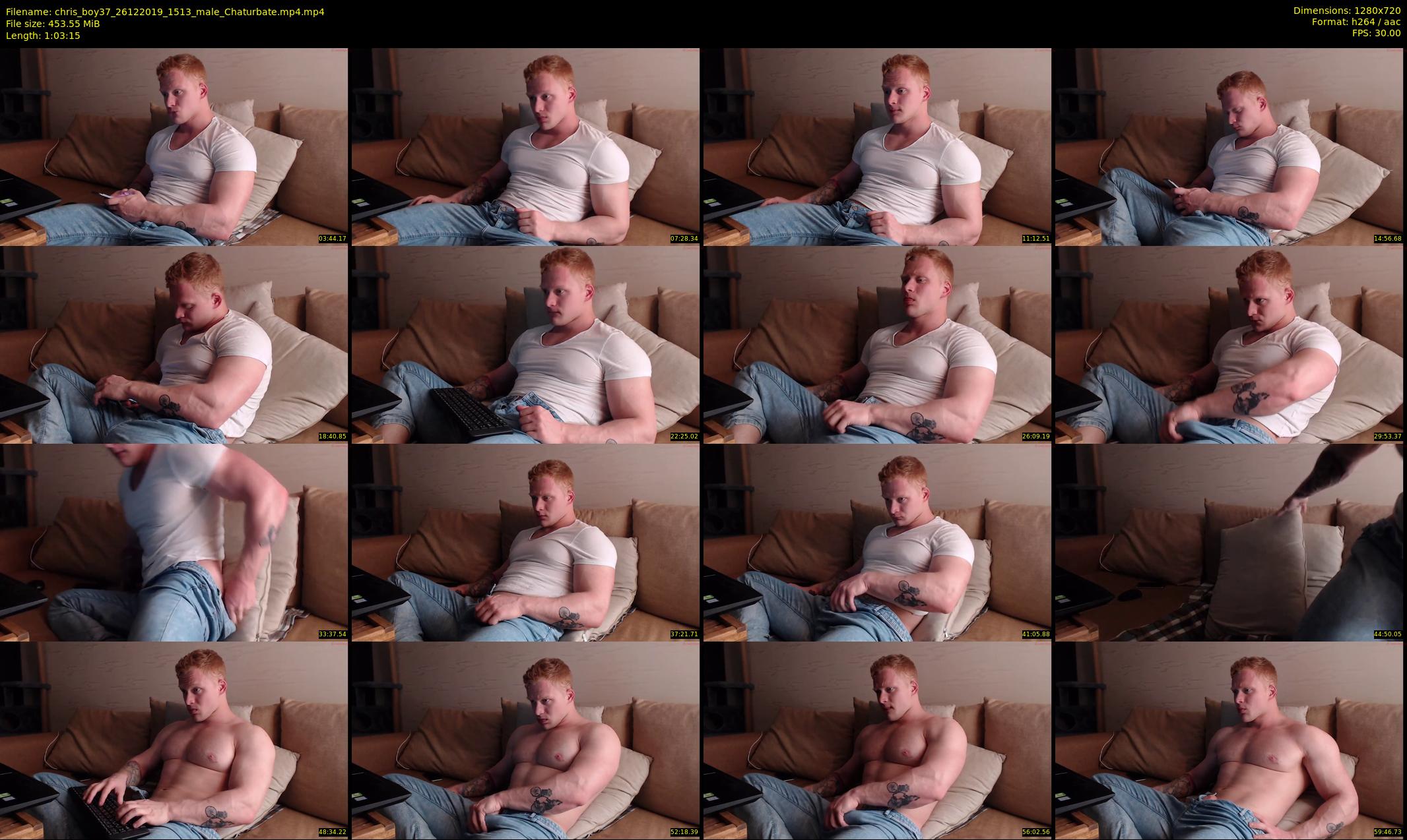 chris_boy37 — 64 minute Chaturbate male cam show recording, 720p, Dec 26, 2019