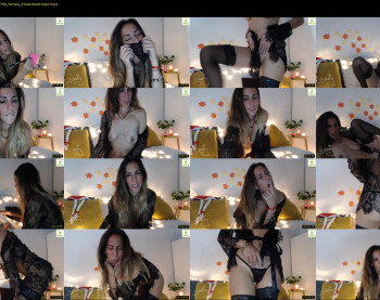 cique_black — 94 minute Chaturbate female cam show recording, 720p, Dec 26, 2019