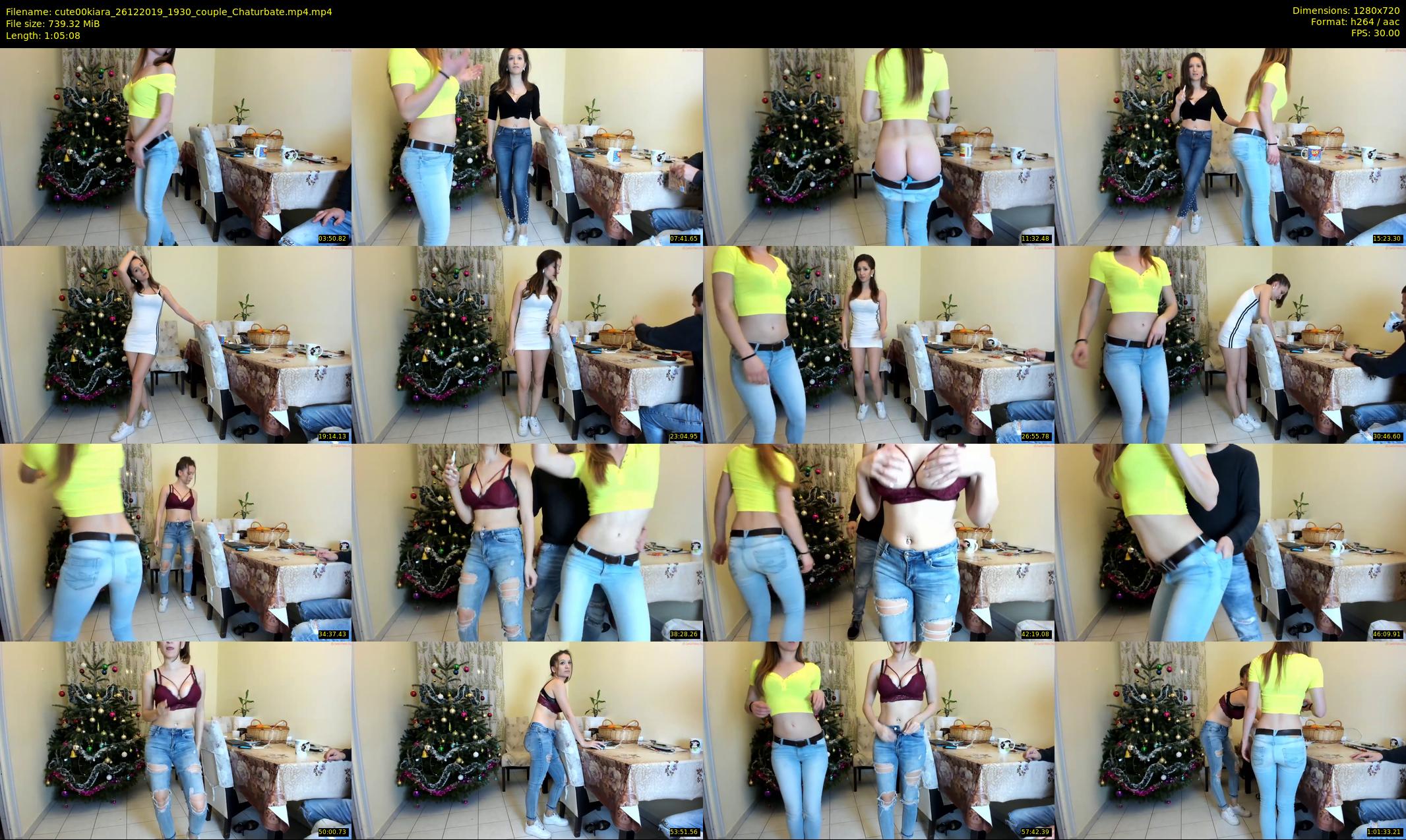 cute00kiara — 66 minute Chaturbate female cam show recording, 720p, Dec 26, 2019