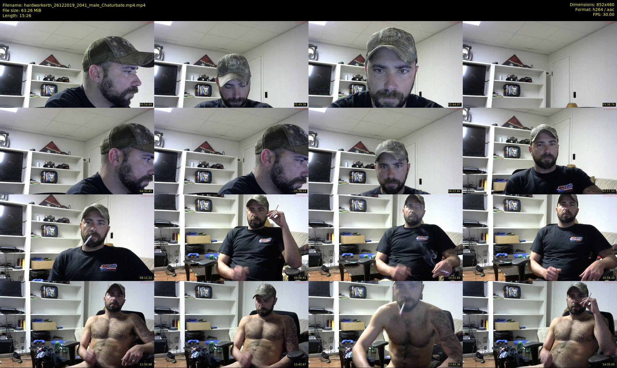 hardworkertn — 16 minute Chaturbate male cam show recording, 480p, Dec 26, 2019