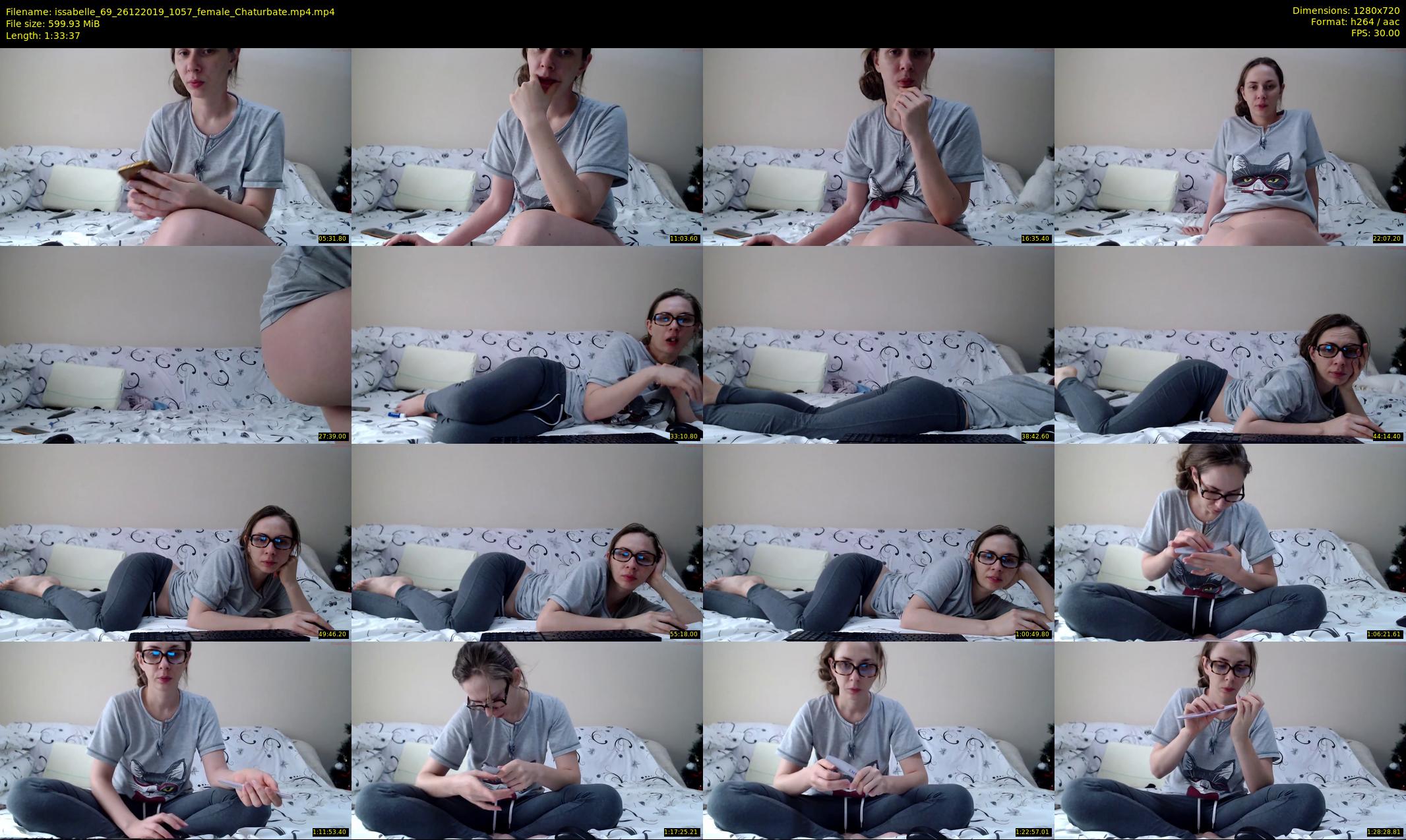 issabelle_69 — 94 minute Chaturbate couple cam show recording, 720p, Dec 26, 2019