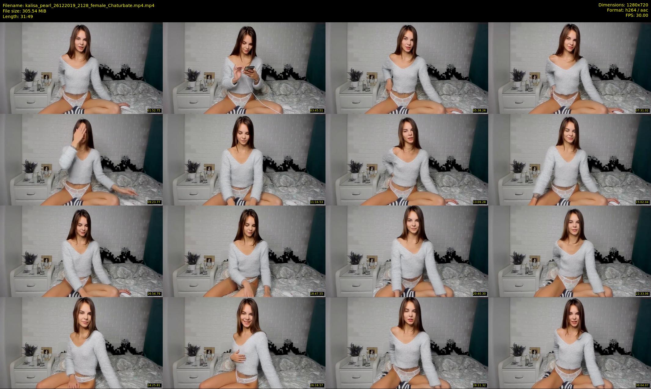 kalisa_pearl — 32 minute Chaturbate female cam show recording, 720p, Dec 26, 2019