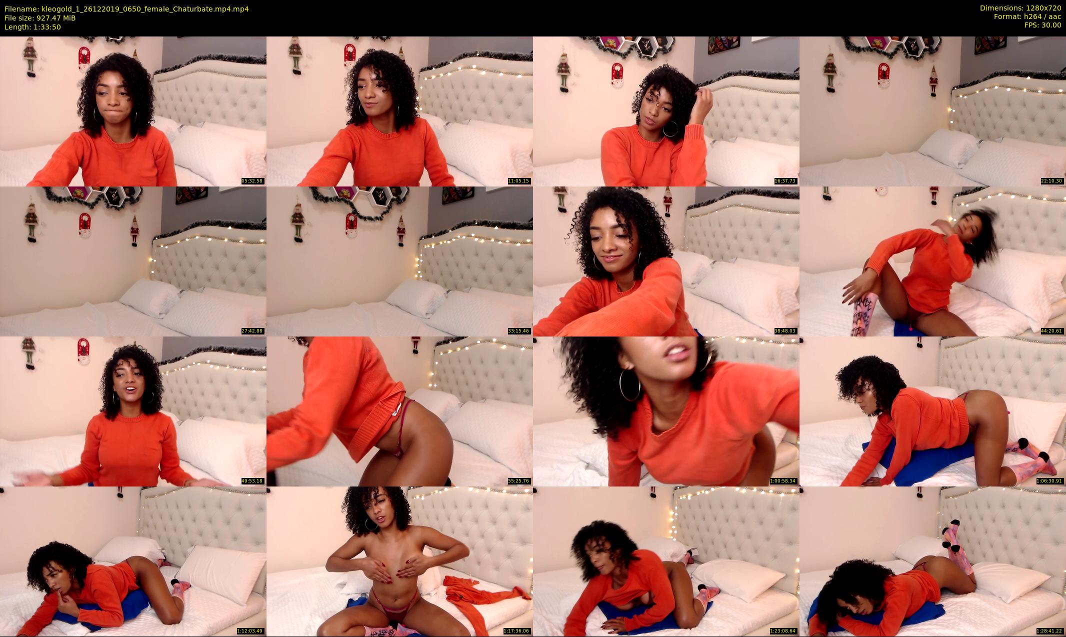 kleogold_1 — 94 minute Chaturbate female cam show recording, 720p, Dec 26, 2019