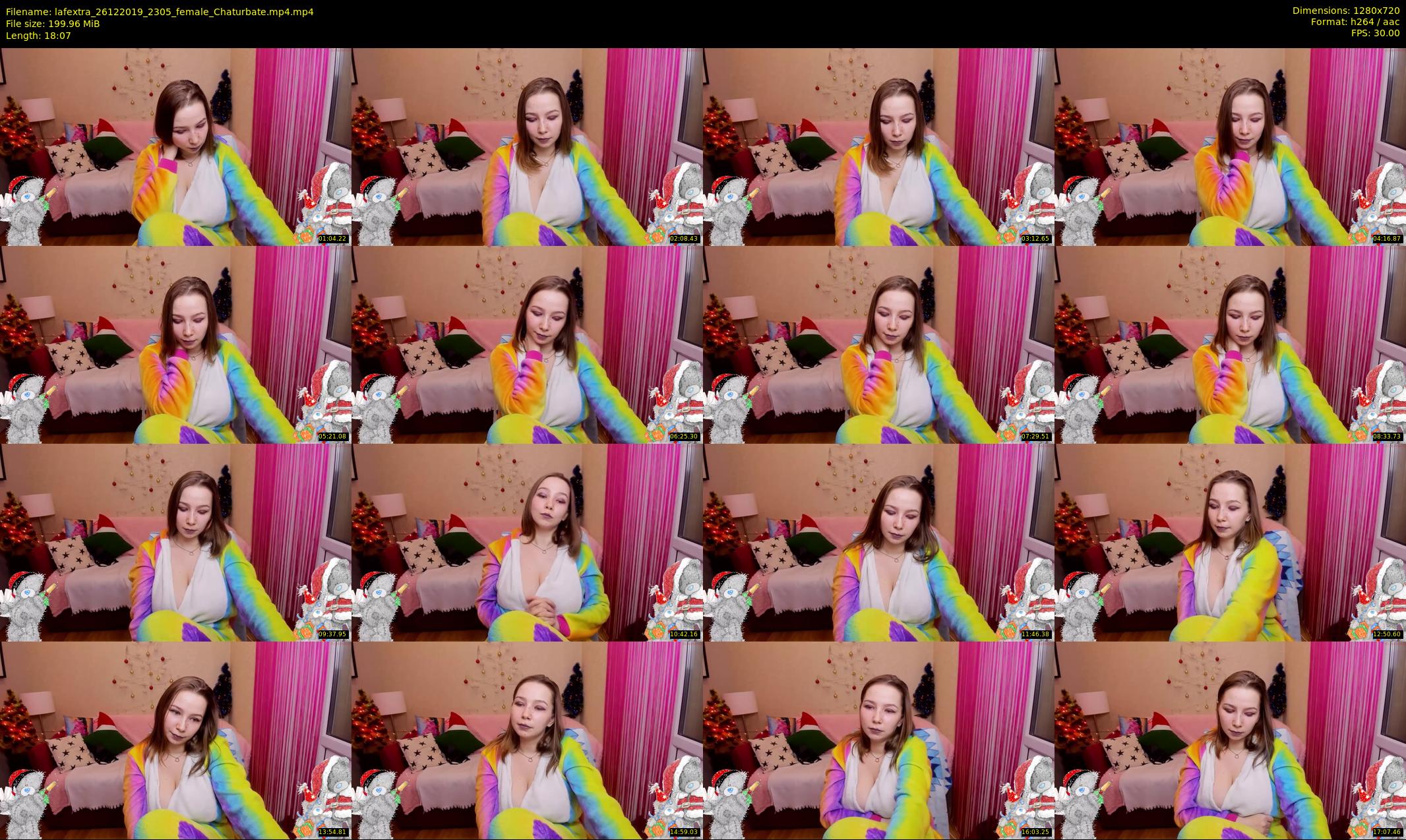 lafextra — 19 minute Chaturbate female cam show recording, 720p, Dec 26, 2019