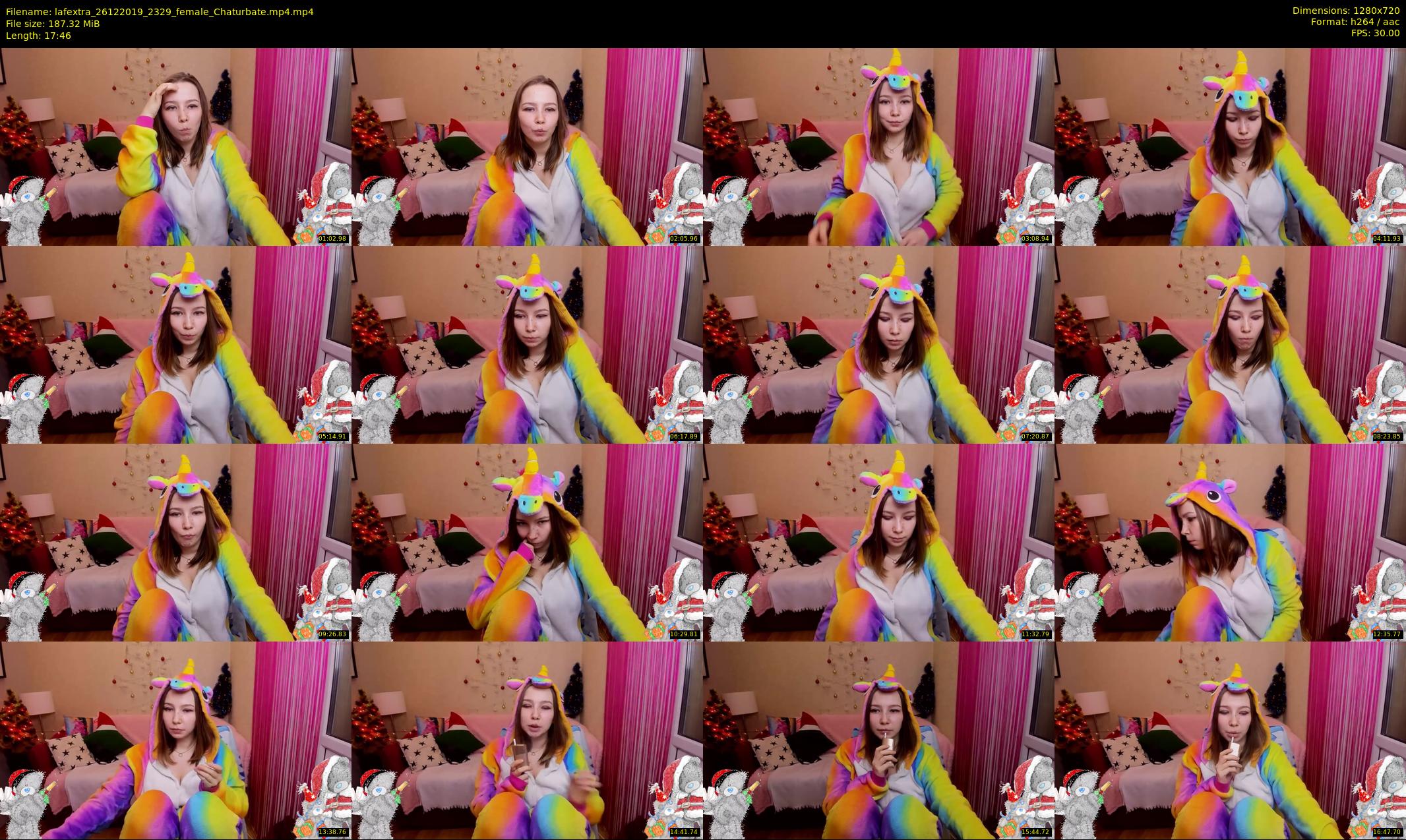 lafextra — 18 minute Chaturbate female cam show recording, 720p, Dec 26, 2019