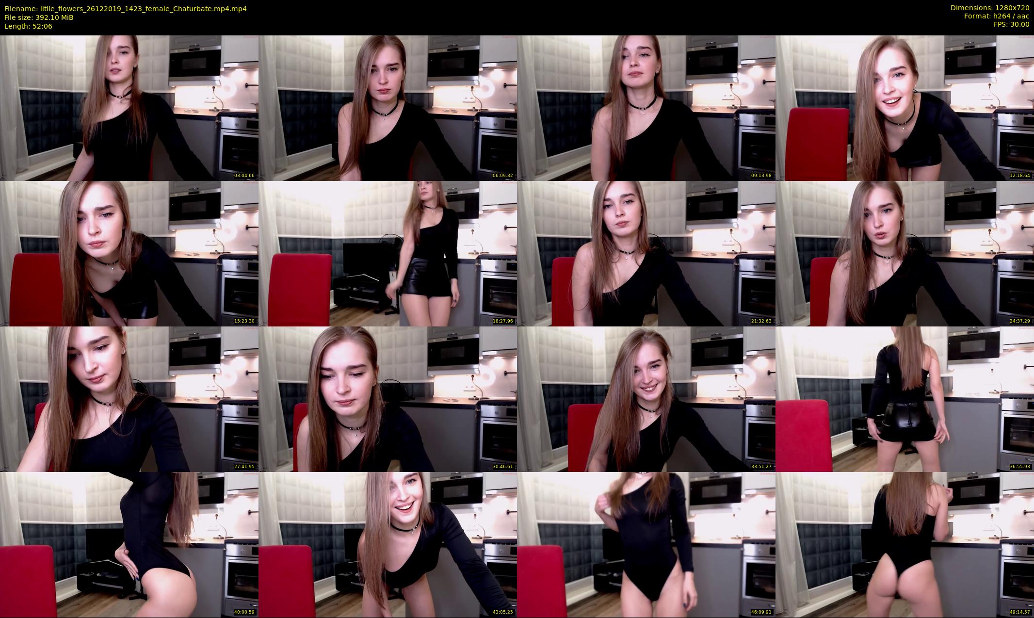 litlle_flowers — 53 minute Chaturbate female cam show recording, 720p, Dec 26, 2019