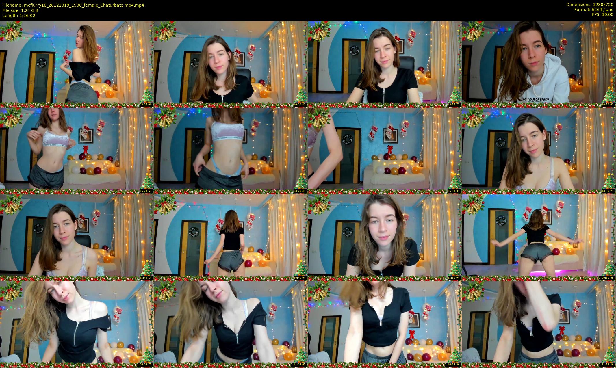 mcflurry18 — 87 minute Chaturbate female cam show recording, 720p, Dec 26, 2019