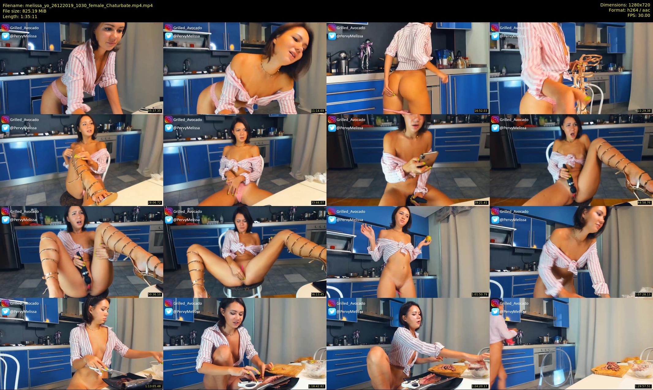 melissa_yo — 96 minute Chaturbate female cam show recording, 720p, Dec 26, 2019