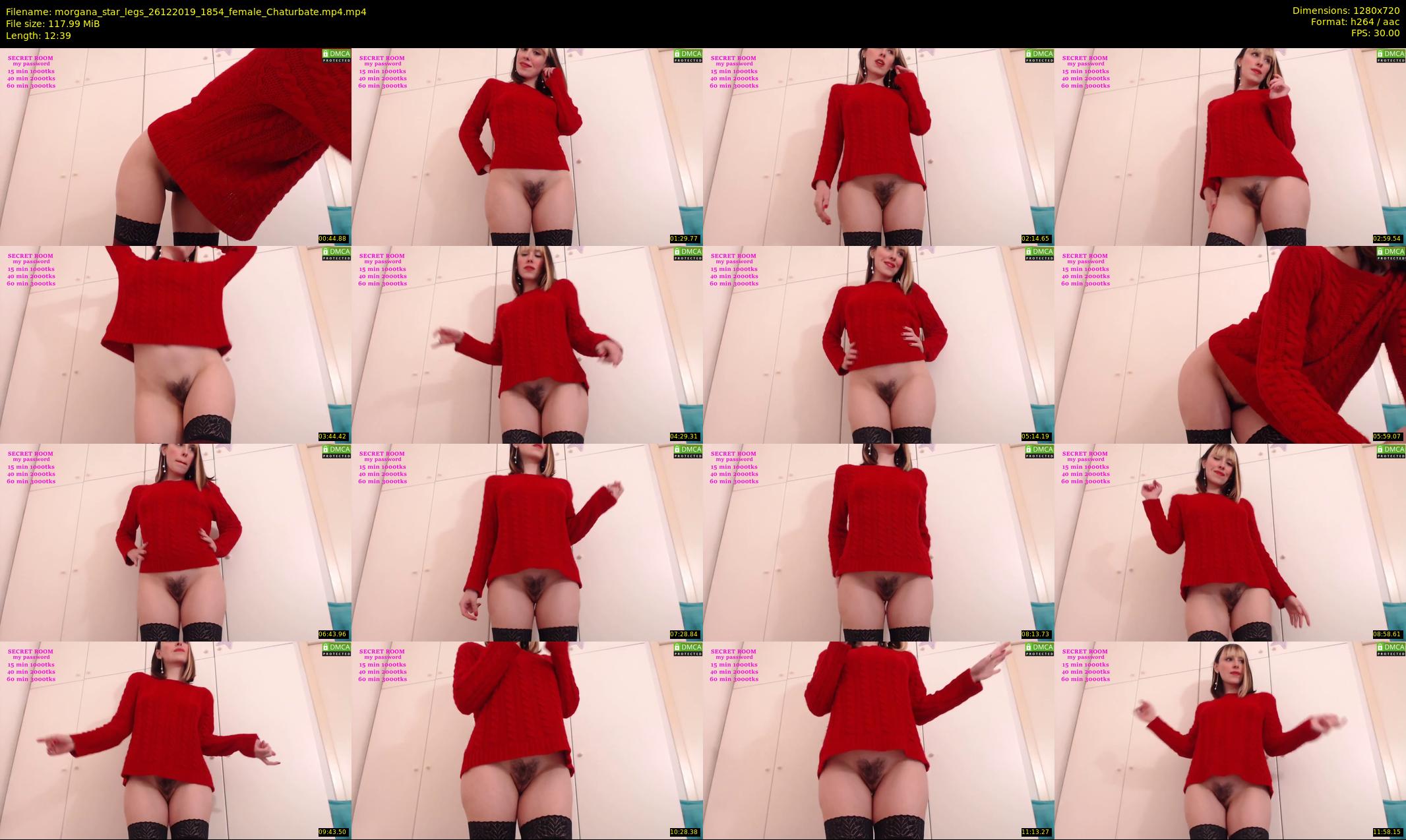 morgana_star_legs — 13 minute Chaturbate female cam show recording, 720p, Dec 26, 2019
