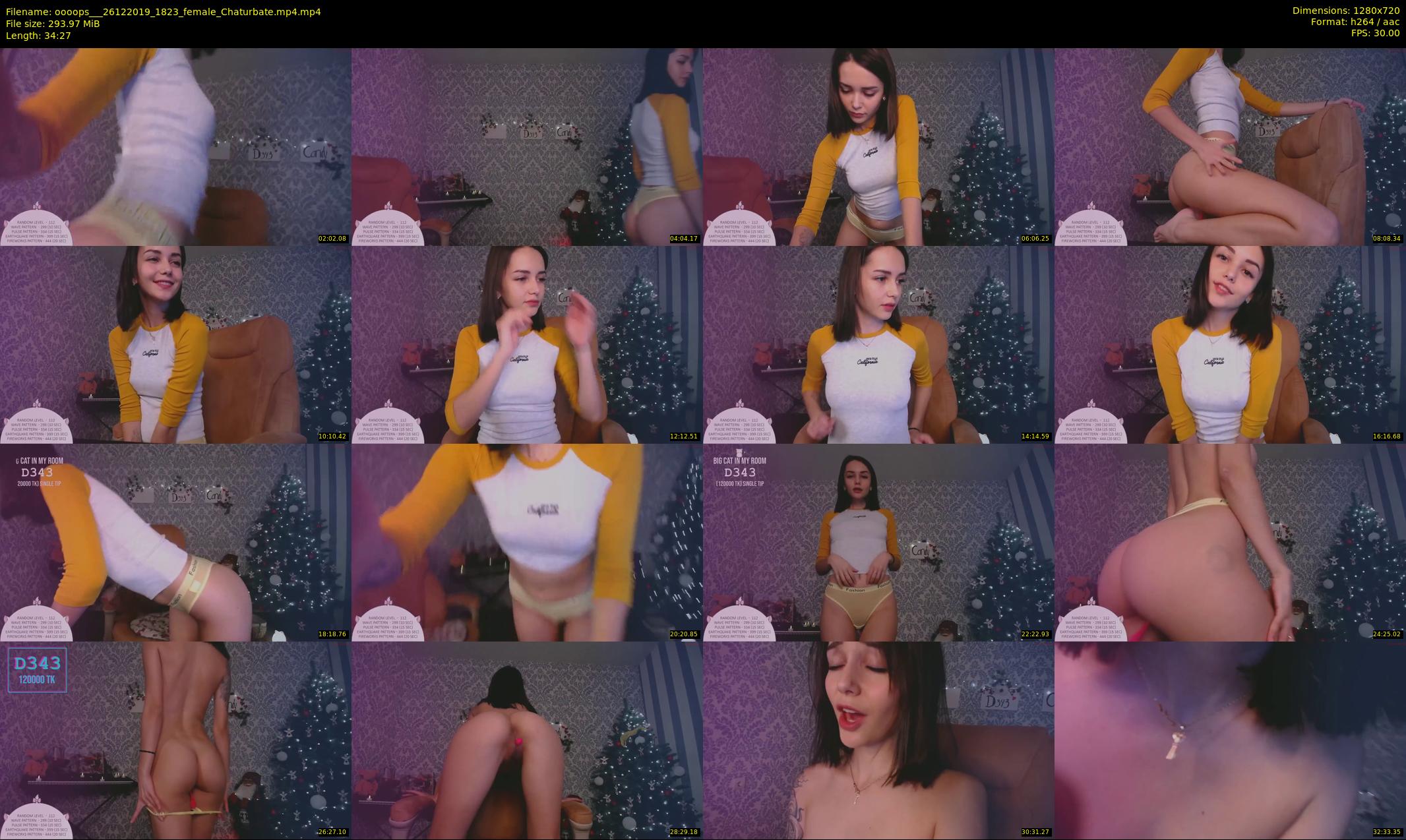 oooops__ — 35 minute Chaturbate female cam show recording, 720p, Dec 26, 2019