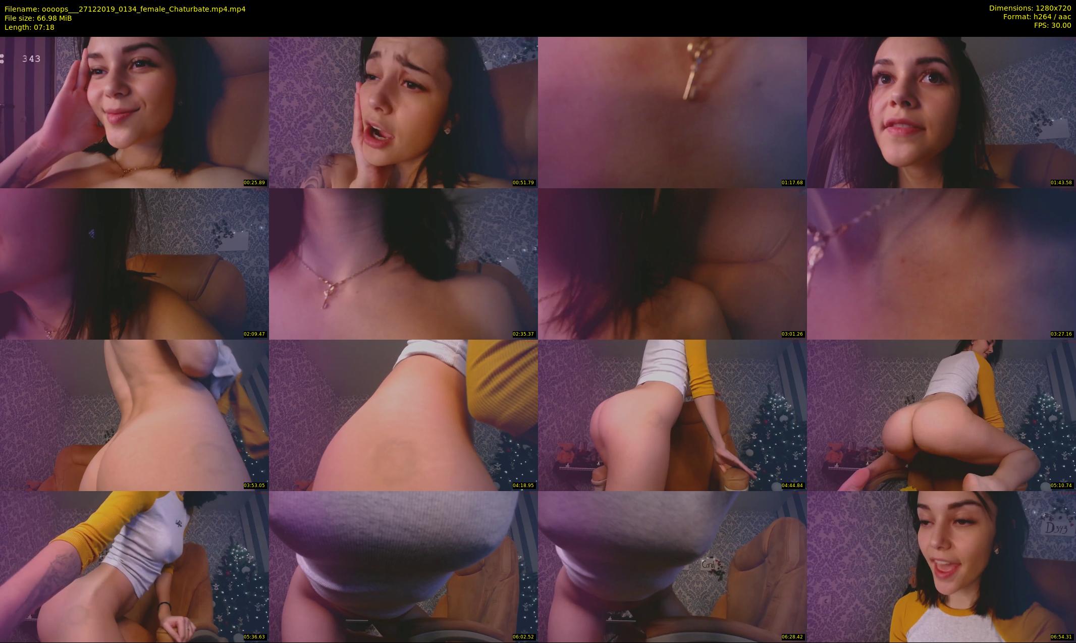 oooops__ — 8 minute Chaturbate female cam show recording, 720p, Dec 27, 2019